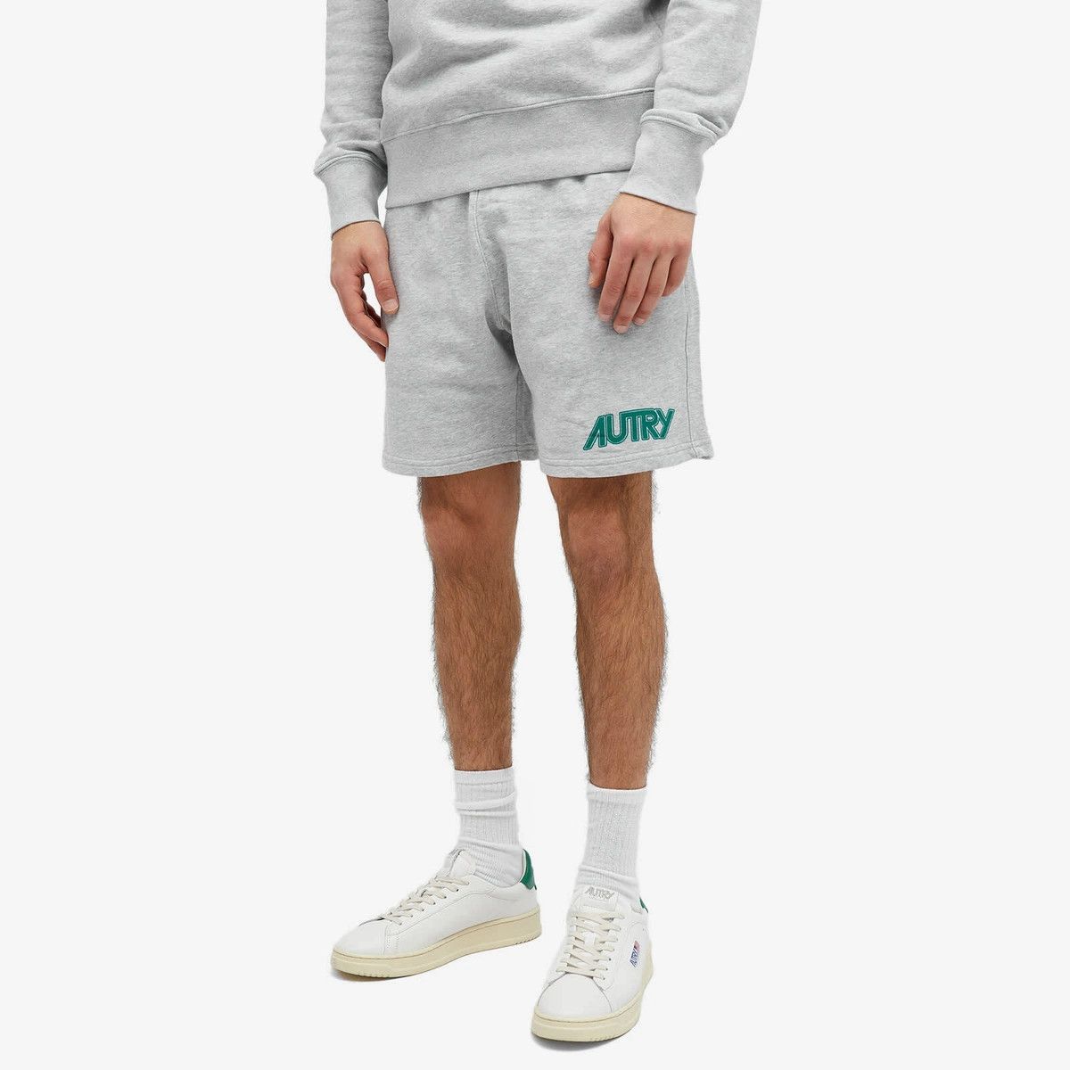 AUTRY o1y0426 Logo Short in Light Gray Size US 38 / EU 54 - 3 Thumbnail