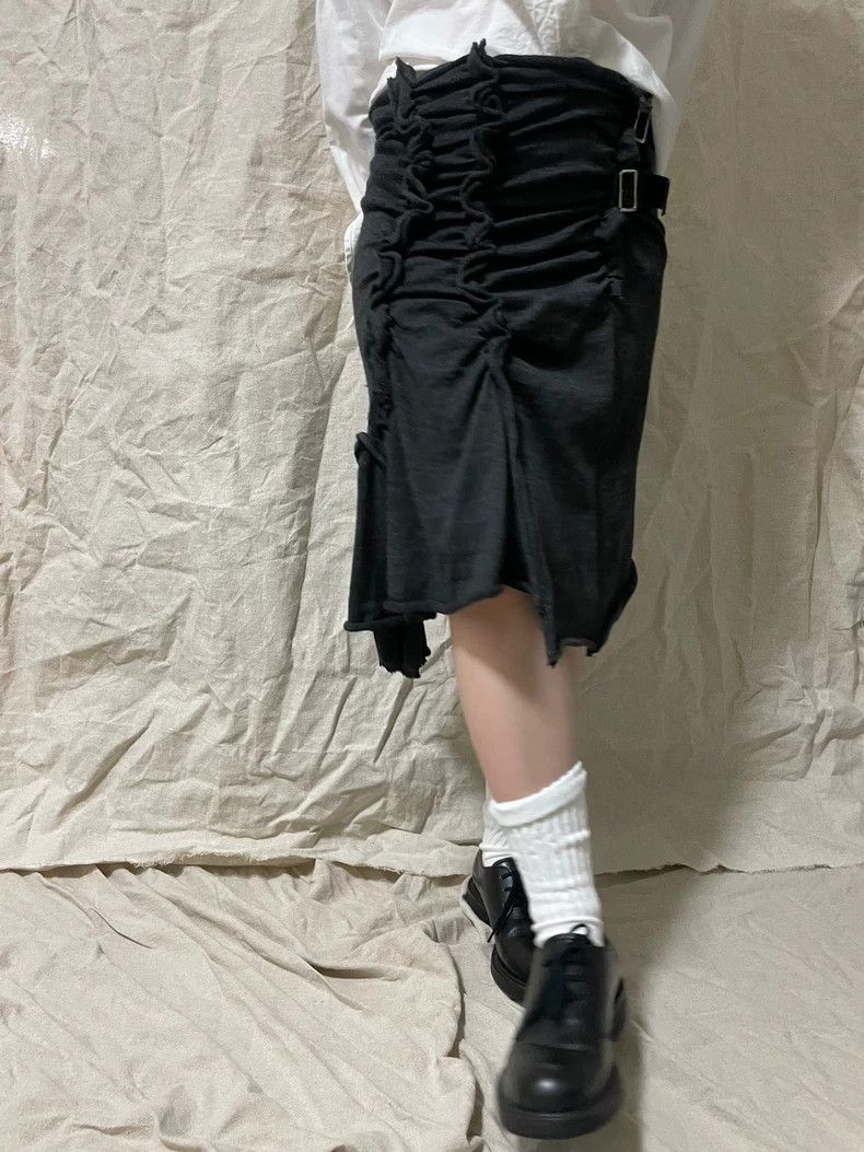 Comme des Garcons Comme des Garcons size S Pinch-pleated double-button knitt Size 22" - 8 Thumbnail