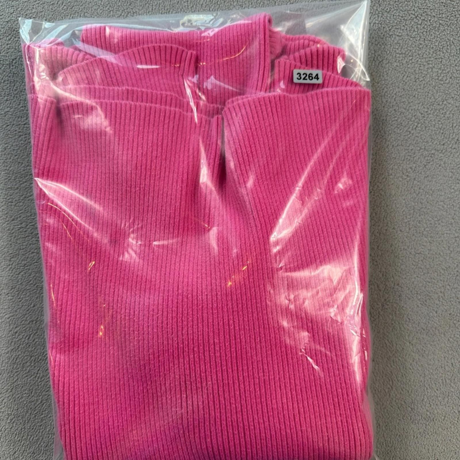 Lauren Ralph Lauren Lauren Ralph Lauren Turtleneck Sweater Pink Ribbed Womens XL Size XL / US 12-14 / IT 48-50 - 10 Thumbnail