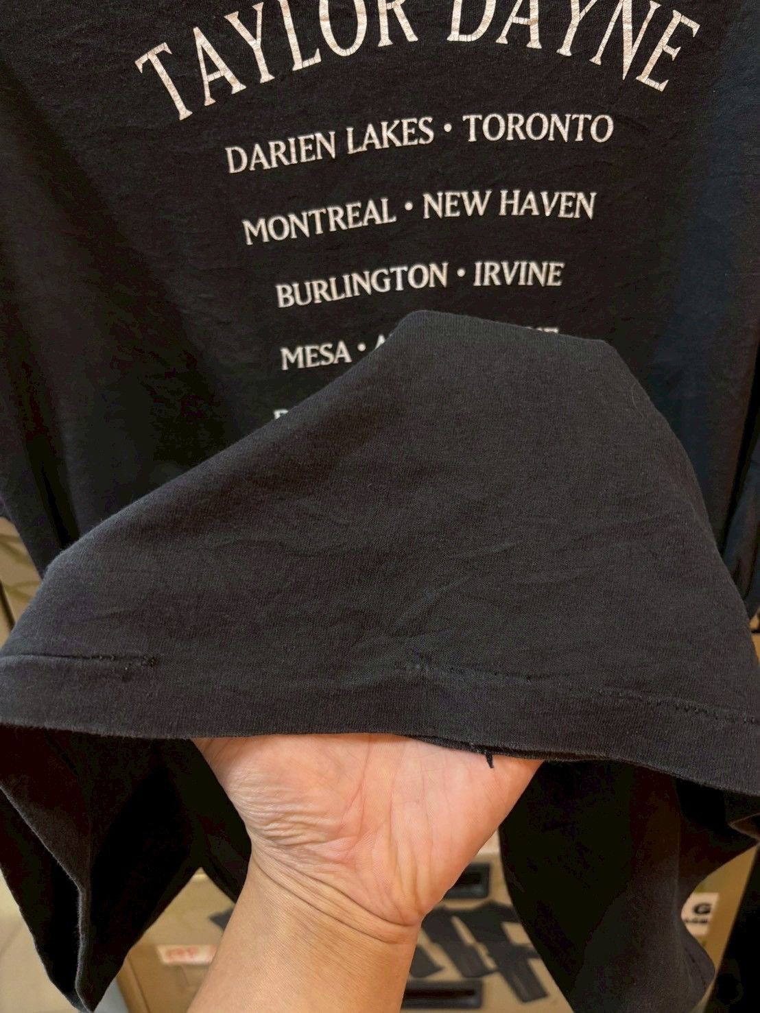 Band Tees Taylor dayne vintage tee Size US XL / EU 56 / 4 - 7 Thumbnail