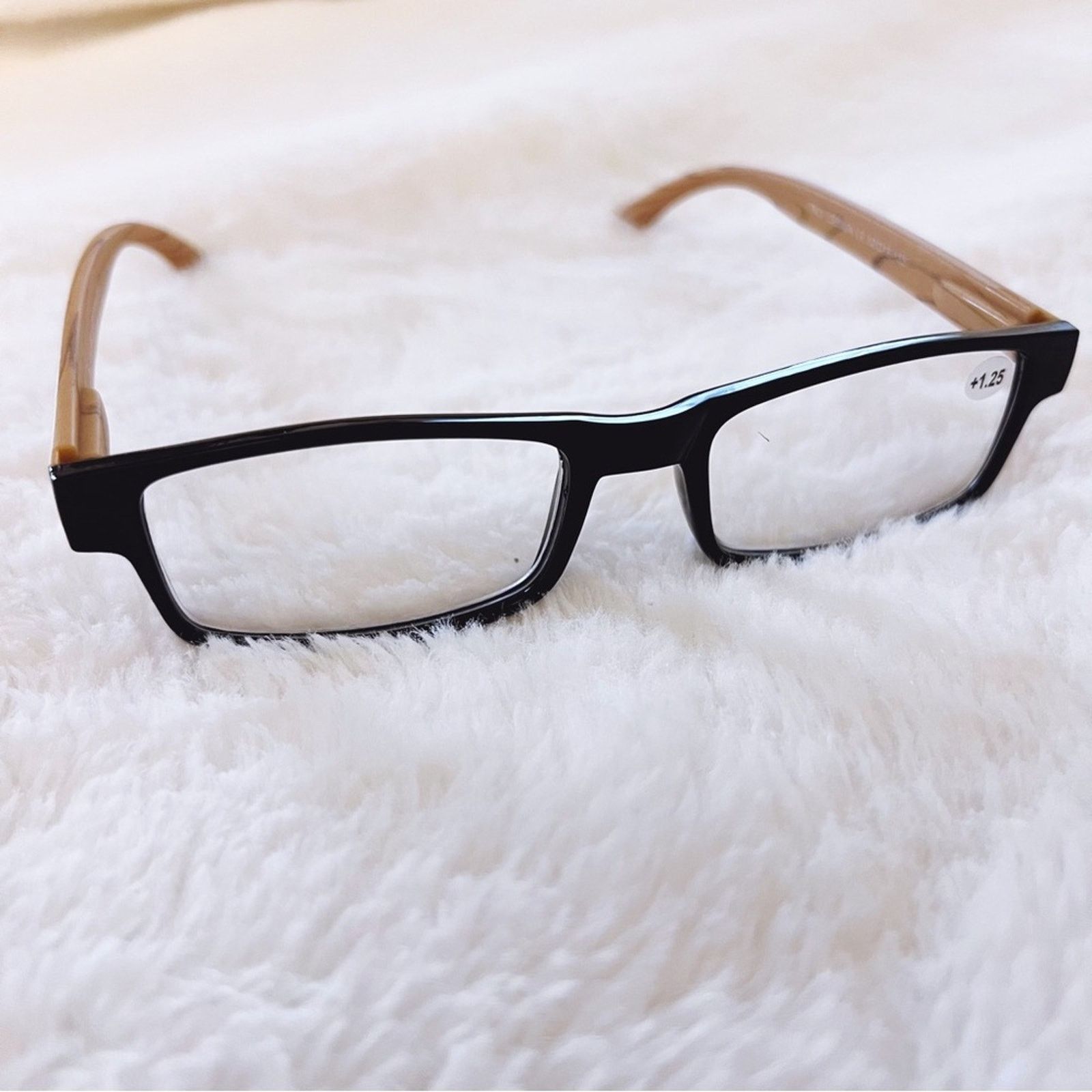 Other Reid Black & Dark Wood Reader Glasses Size ONE SIZE - 5 Thumbnail