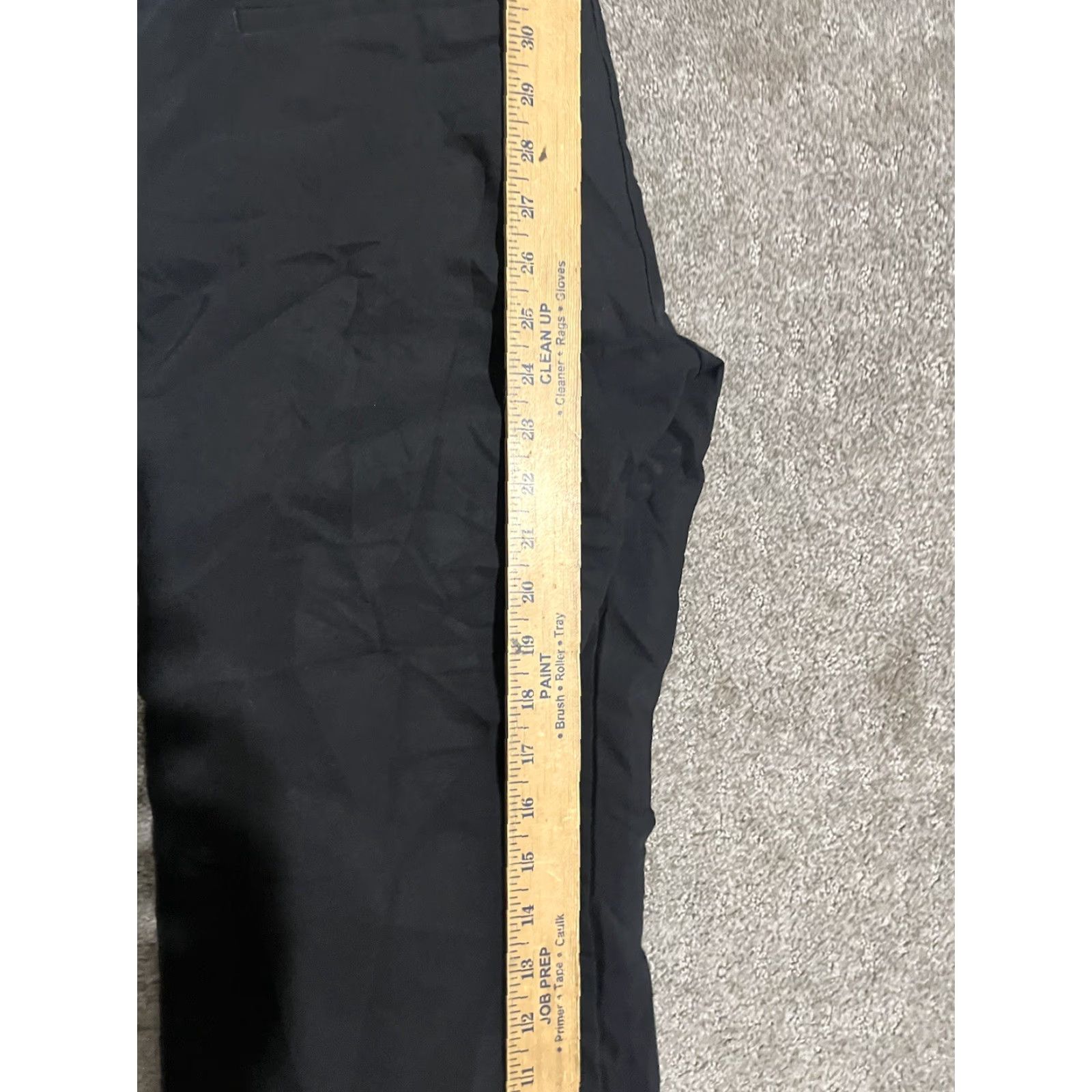 H&M H&M Pants Chino Women Regular Size 4 Black Skinny Pocket Design Button Zipper Mid Rise 29in Linen Blend Cotton Blended Fabric Size 27" / US 4 / IT 40 - 6 Thumbnail