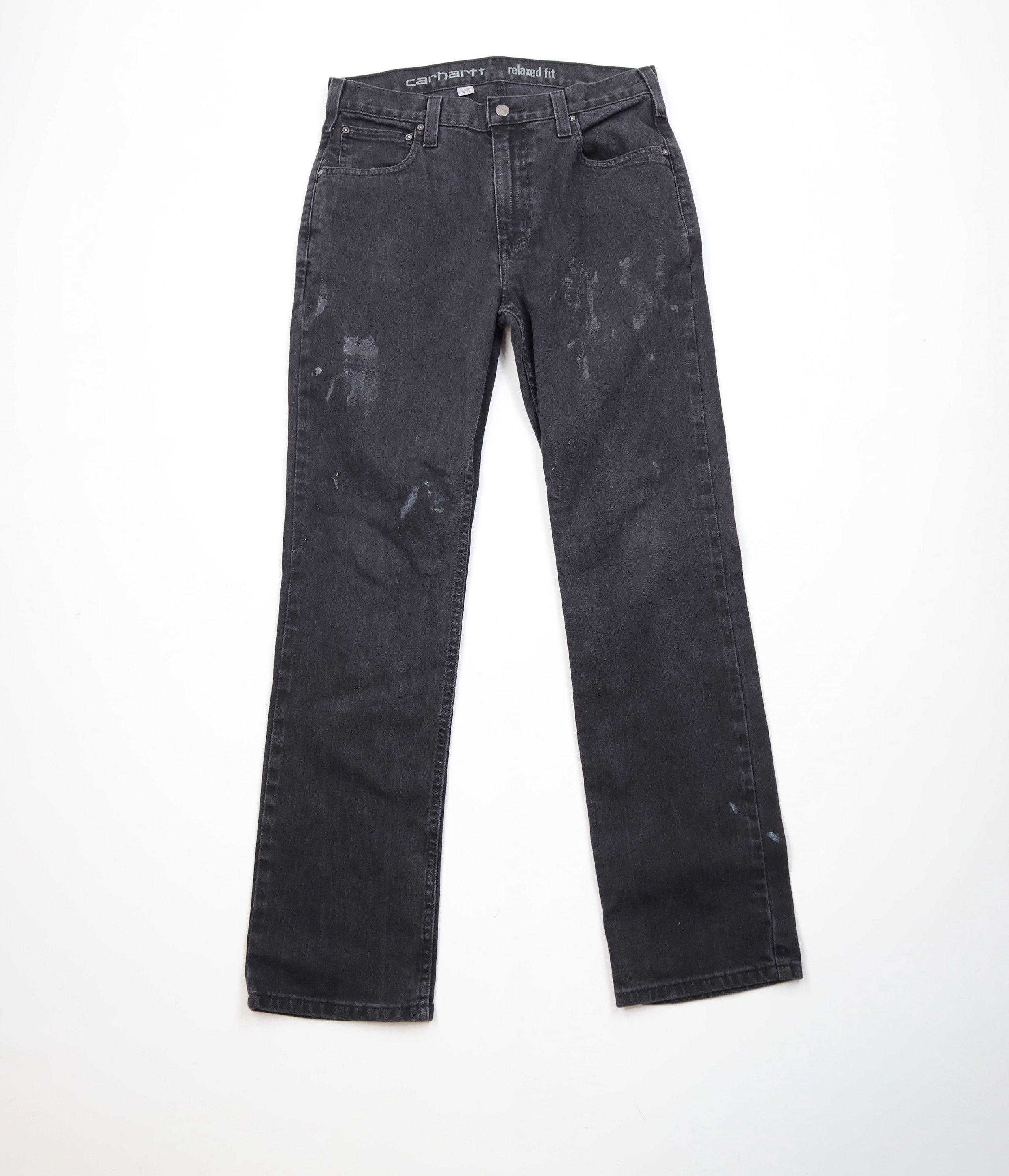 Carhartt Vintage Carhartt Relaxed Fit Stretch Straight Leg Jeans Size US 31 - 1 Thumbnail