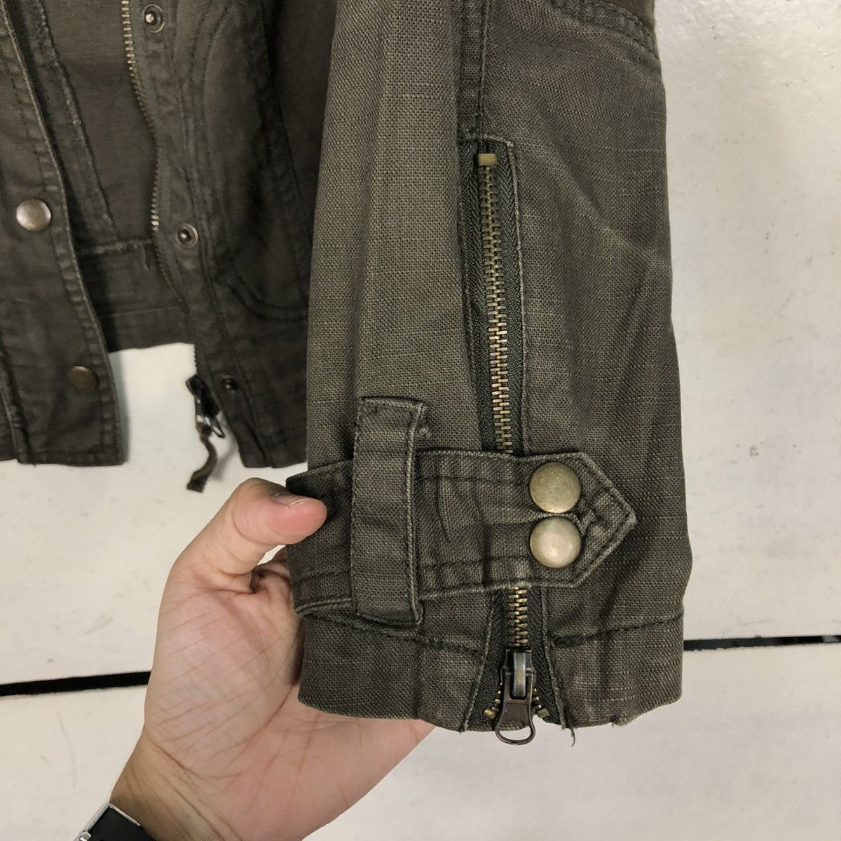 Japanese Brand 🔥VINTAGE BIKER BONK JACKET SHAWL COLLAR CIAOPANIC Size US S / EU 44-46 / 1 - 18 Thumbnail