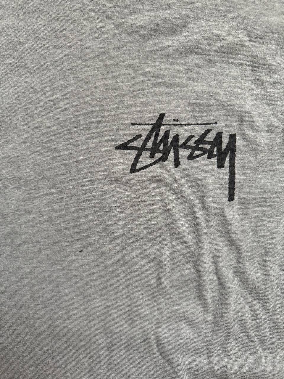 Stussy Stussy Long Sleeve Big Logo Y2K Drill Size Lk Size US L / EU 52-54 / 3 - 6 Thumbnail
