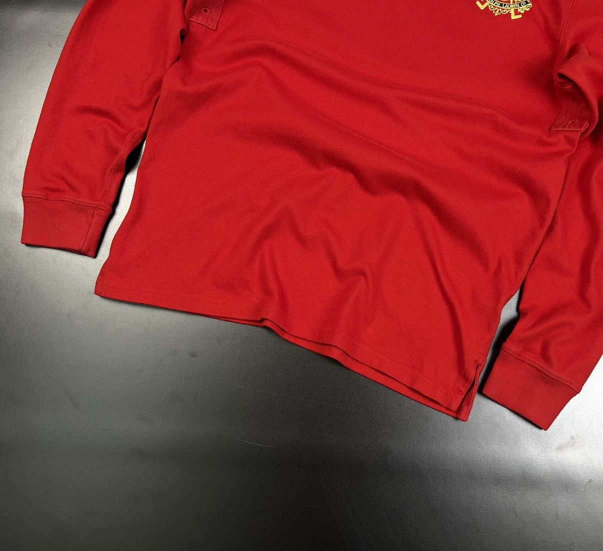 Polo Ralph Lauren × Rugby Ralph Lauren × Vintage Vintage Polo Ralph Lauren Rugby Long Sleeve Big Logo 3 Size US M / EU 48-50 / 2 - 7 Thumbnail