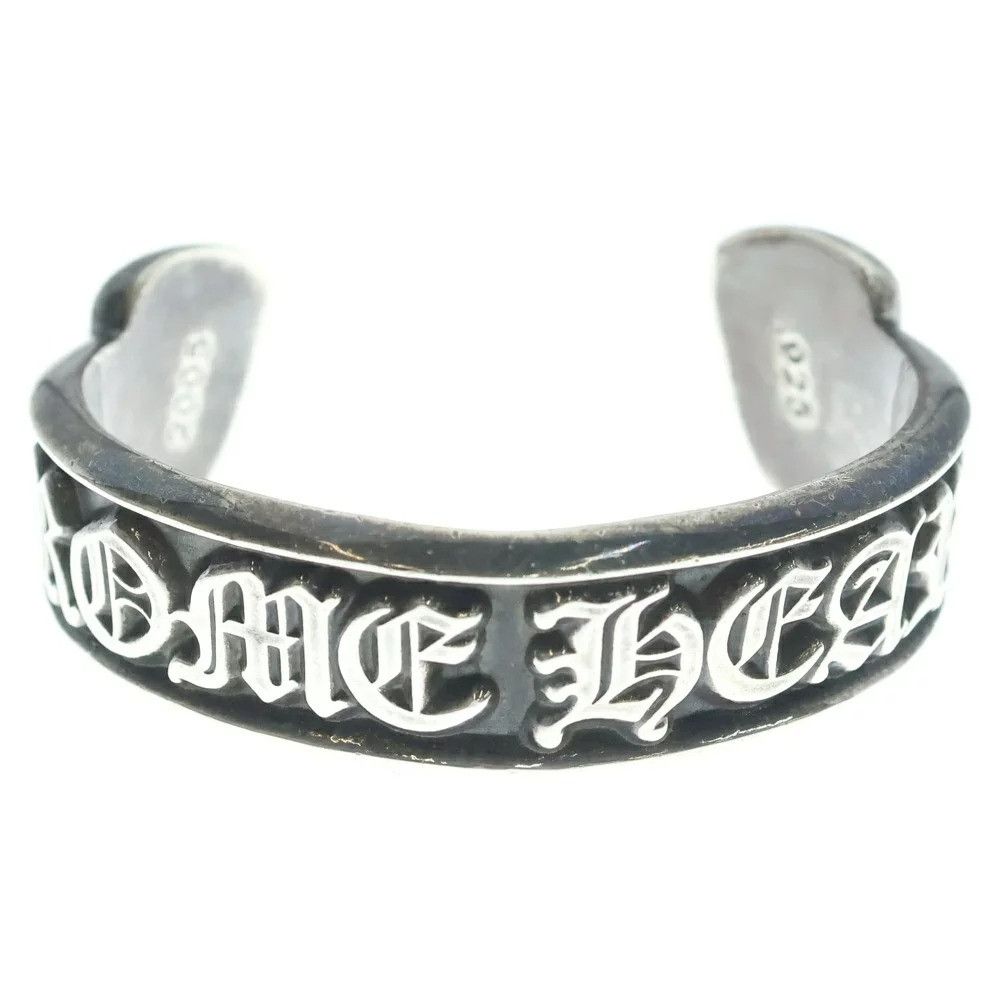 Chrome Hearts 🔥 CHROME HEARTS SCROLL LABEL BANGLE bracelet silver Size ONE SIZE - 3 Thumbnail