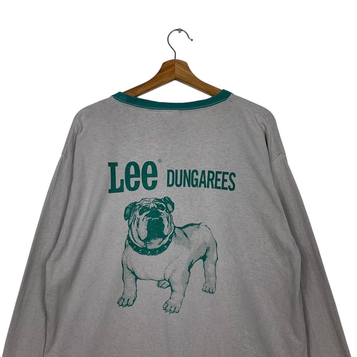 Lee LEE DUNGAREES Bulldog Big Logo Long Sleeve Shirt #2626-C118 Size US M / EU 48-50 / 2 - 2 Thumbnail