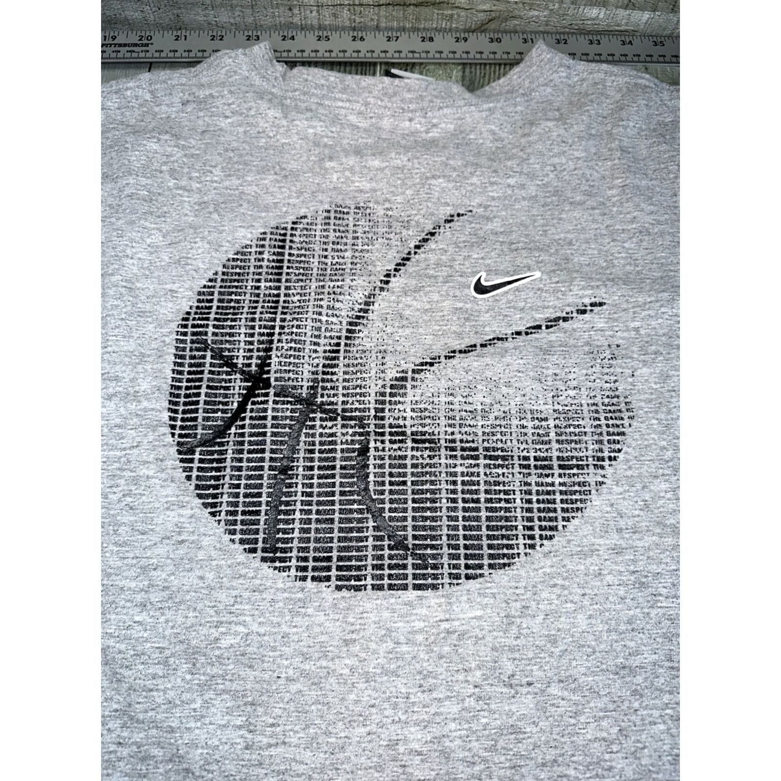 Nike VINTAGE Nike Silver Tag Sleeveless T-Shirt Men XL Gray Y2K Metal Theme Size US XL / EU 56 / 4 - 8 Thumbnail
