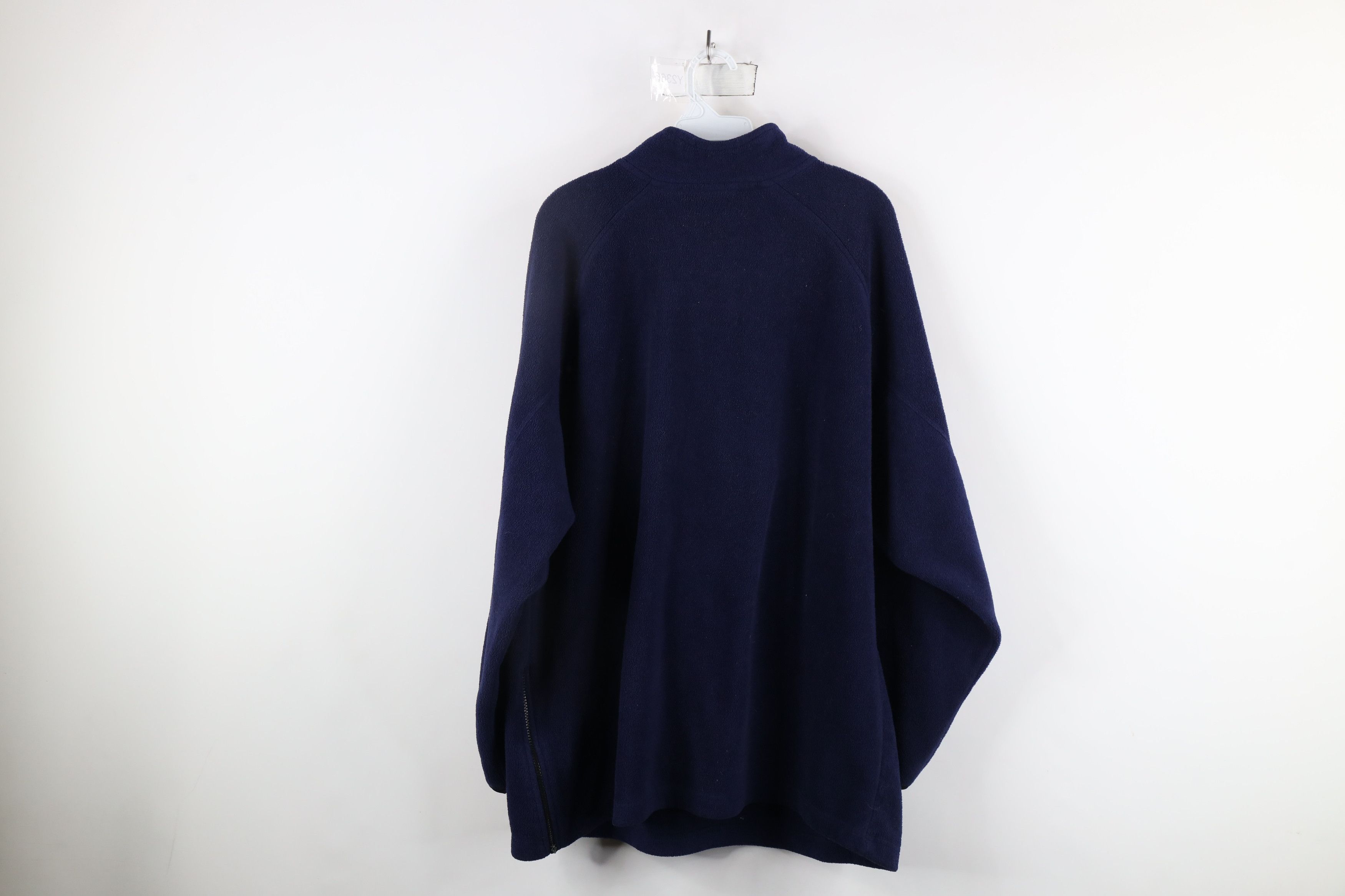 Vintage Vintage 90s Fleece University of Michigan Half Zip Sweater Size US XL / EU 56 / 4 - 12 Thumbnail