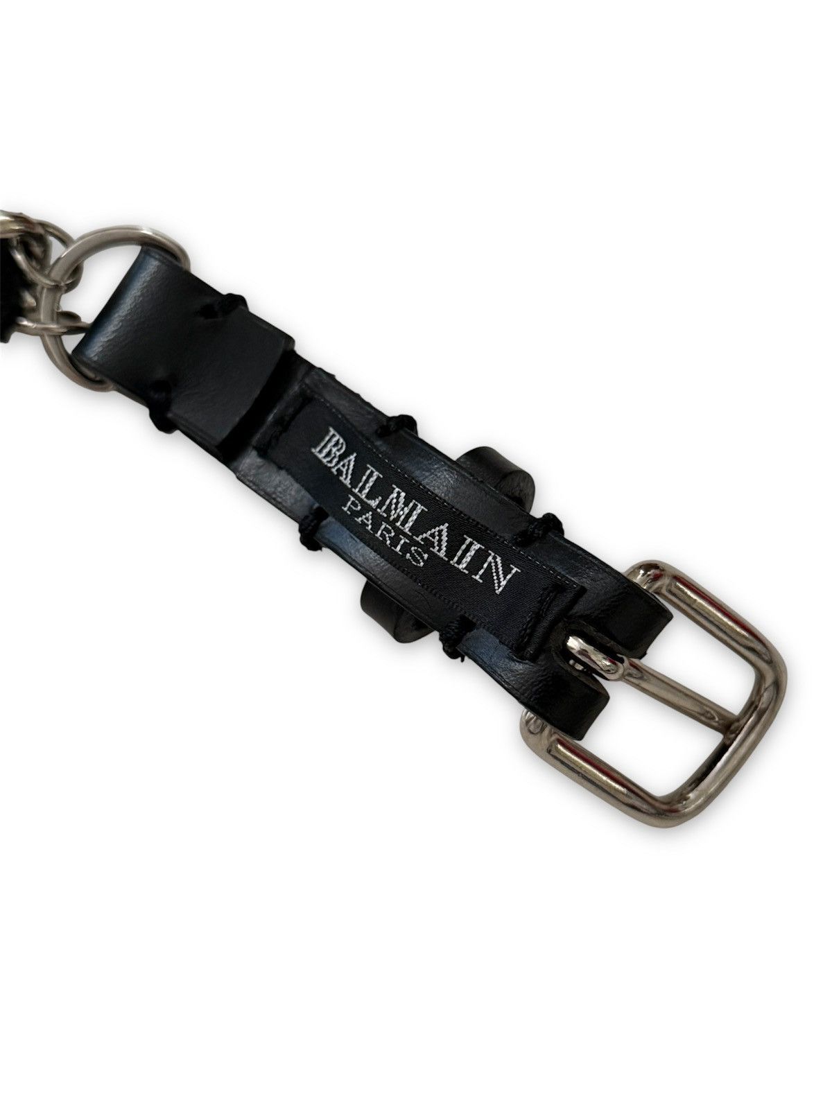 Balmain 2010 “Heavy Metal” Belt Size 34 - 4 Thumbnail