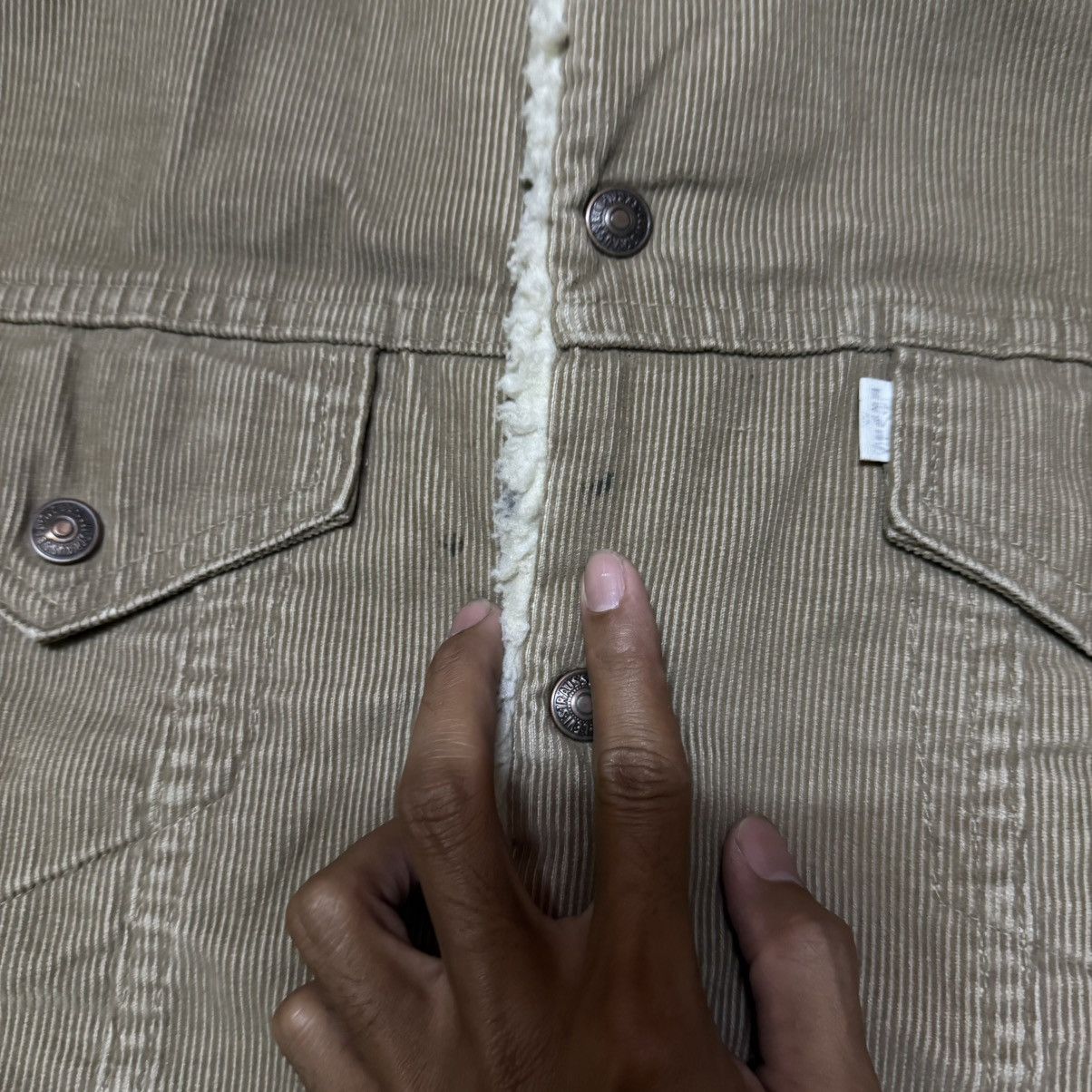 Levi's Vintage Levis Corduroy Sherpa Jacket Size US S / EU 44-46 / 1 - 6 Thumbnail