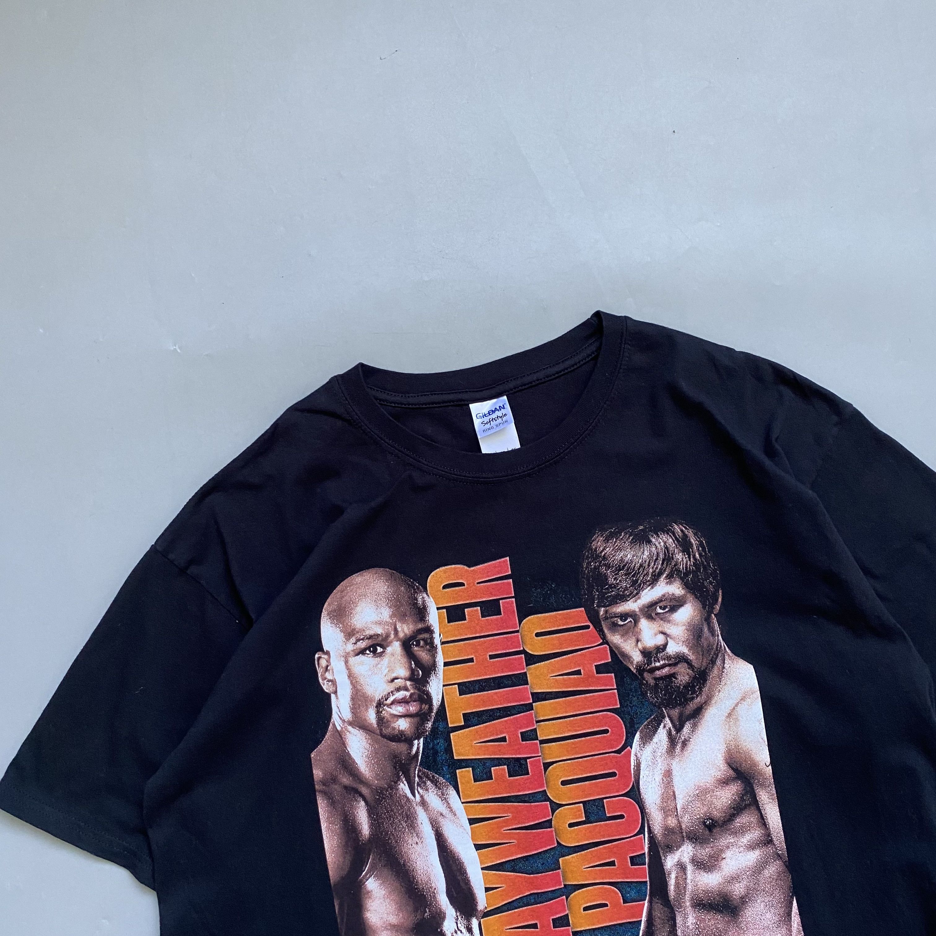 Rap Tees 🥊 Floyd Mayweather VS Manny Pacquiao Boxing promo tee Size US L / EU 52-54 / 3 - 3 Thumbnail