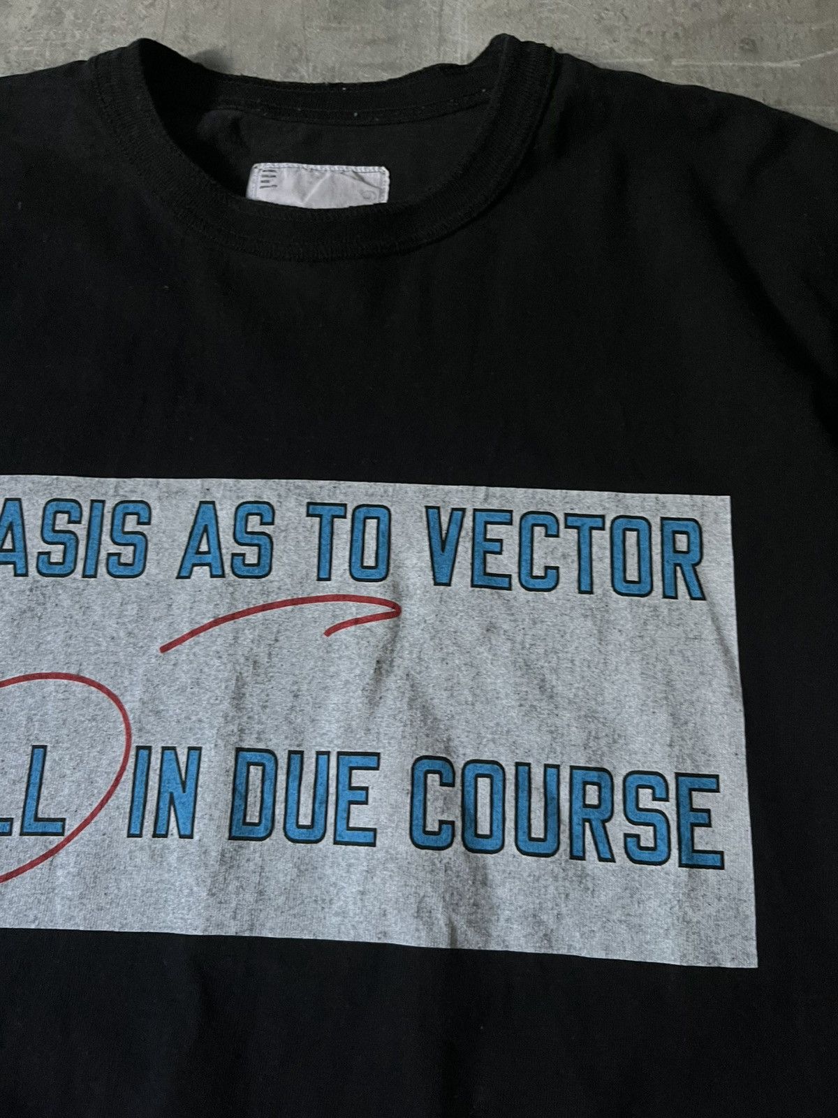 Sacai Sacai x Lawrence Weiner SS18 black T-shirt rare Size US L / EU 52-54 / 3 - 3 Thumbnail