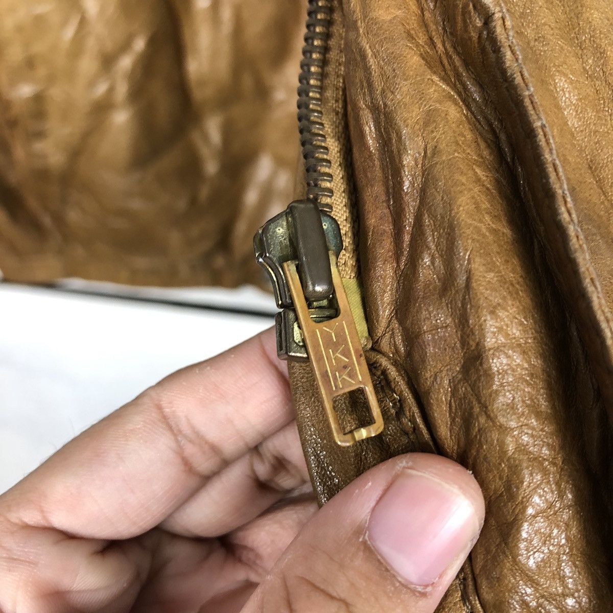 Japanese Brand × Vintage 📌Vintage Biker Leather Jacket Bleriot Size US L / EU 52-54 / 3 - 18 Thumbnail