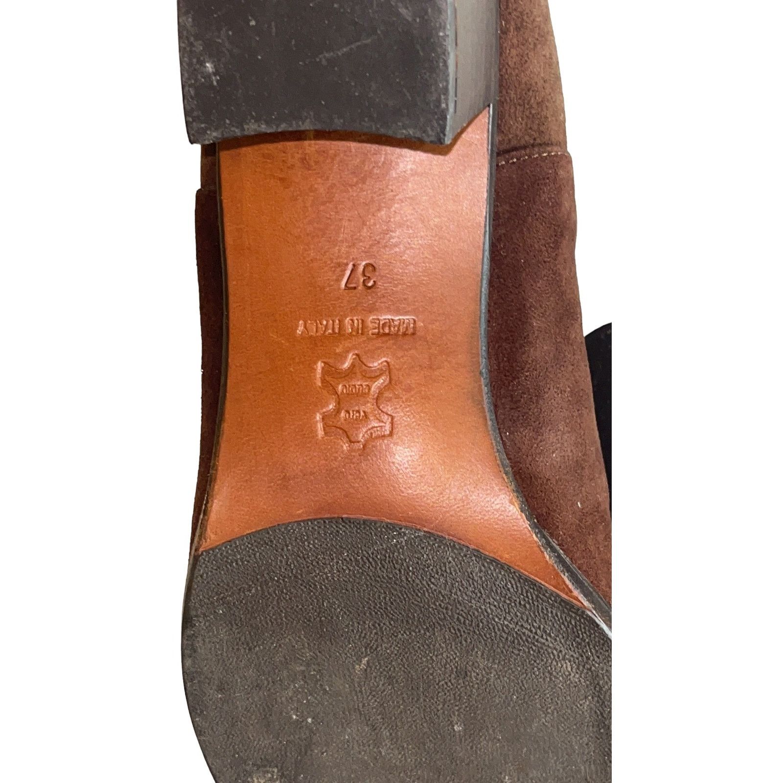 Other FRANCESCO RUGGERI Suede Brown Boots - Size 37 Size US 7 / IT 37 - 5 Thumbnail