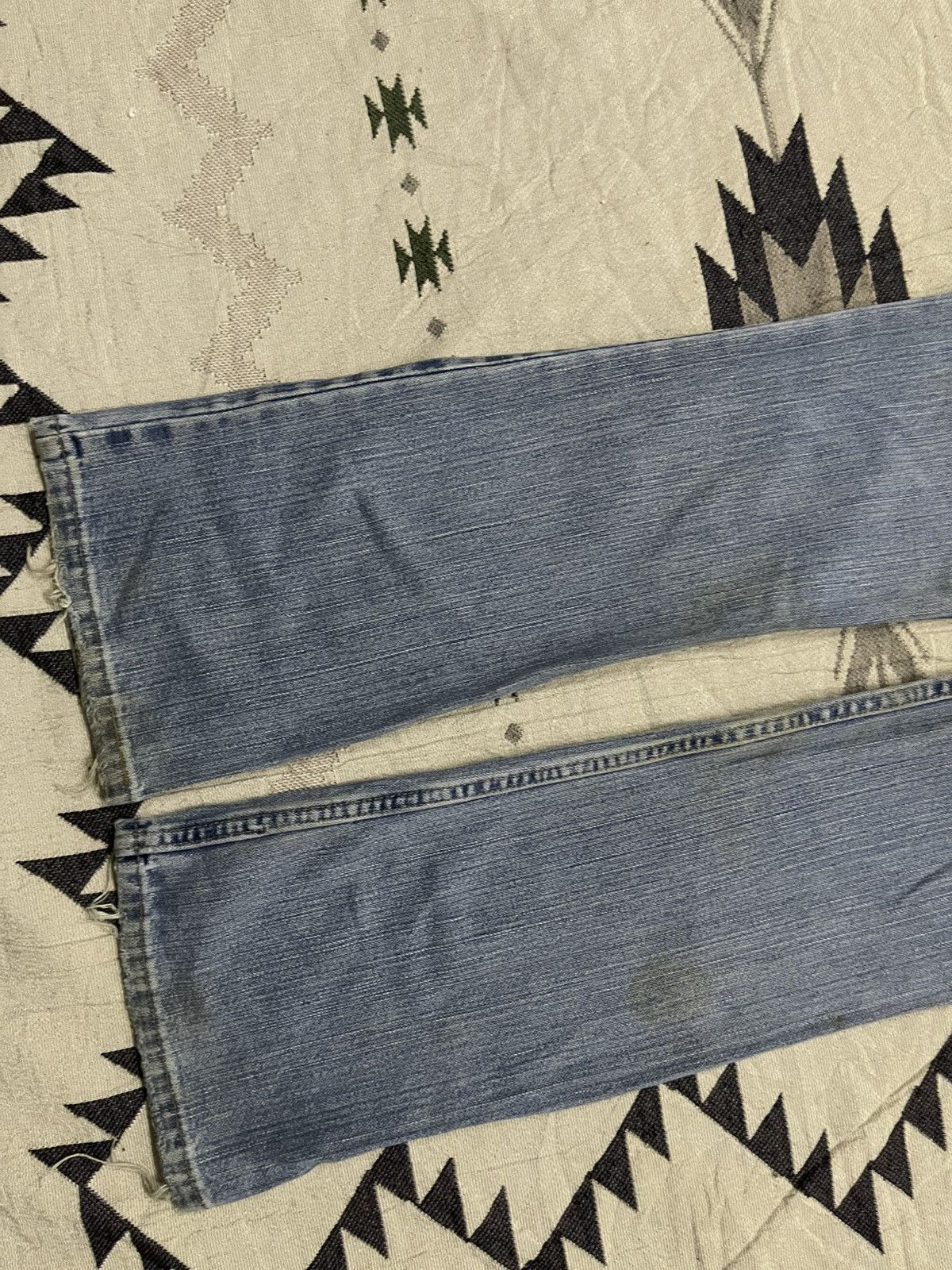 Levi's VINTAGE LEVIS 518 SUPER LOW BOOTCUT JEANS MADE IN USA Size 28" / US 6 / IT 42 - 12 Thumbnail