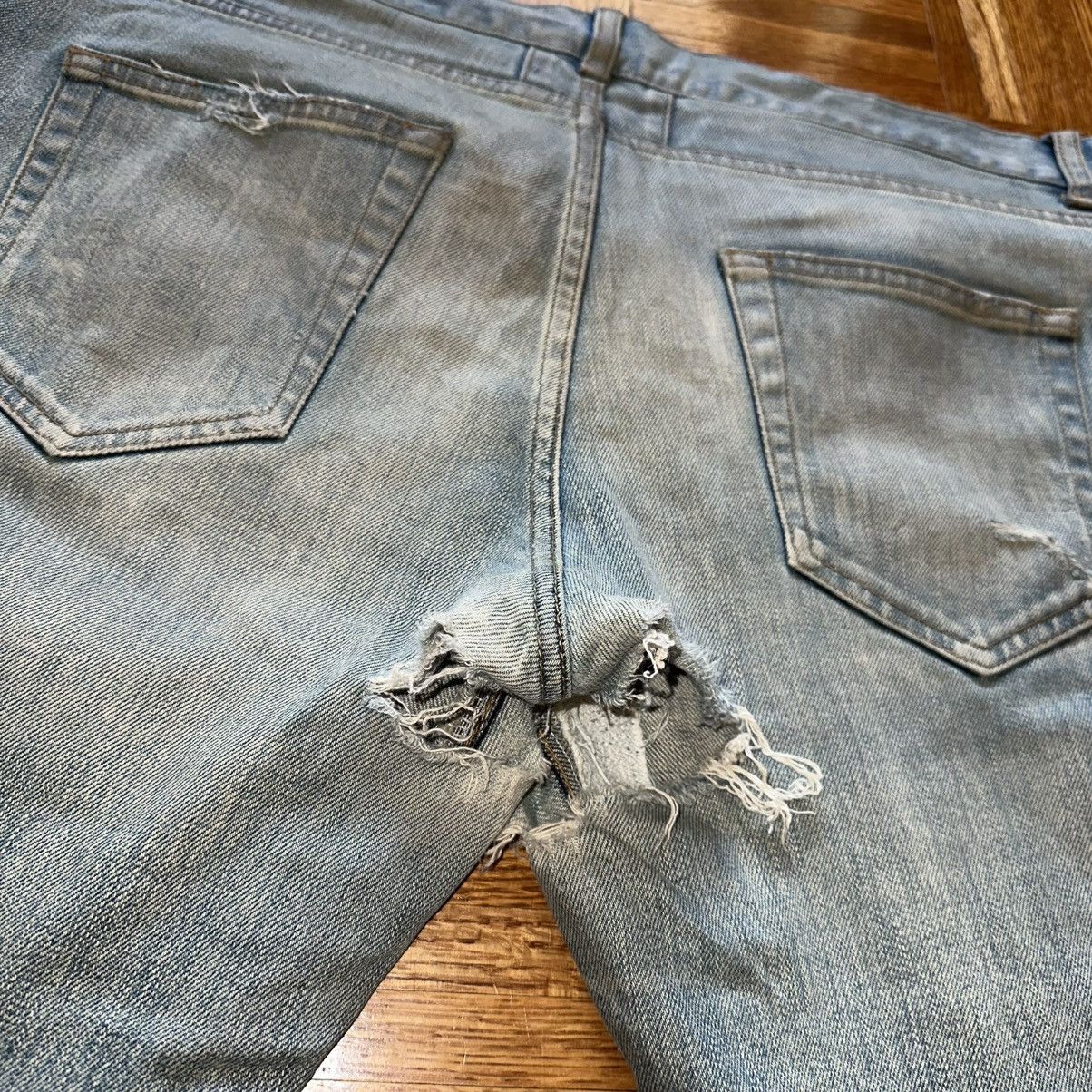 Saint Laurent Paris Saint Laurent Paris Crash Jeans sz 33 Size US 33 - 5 Thumbnail
