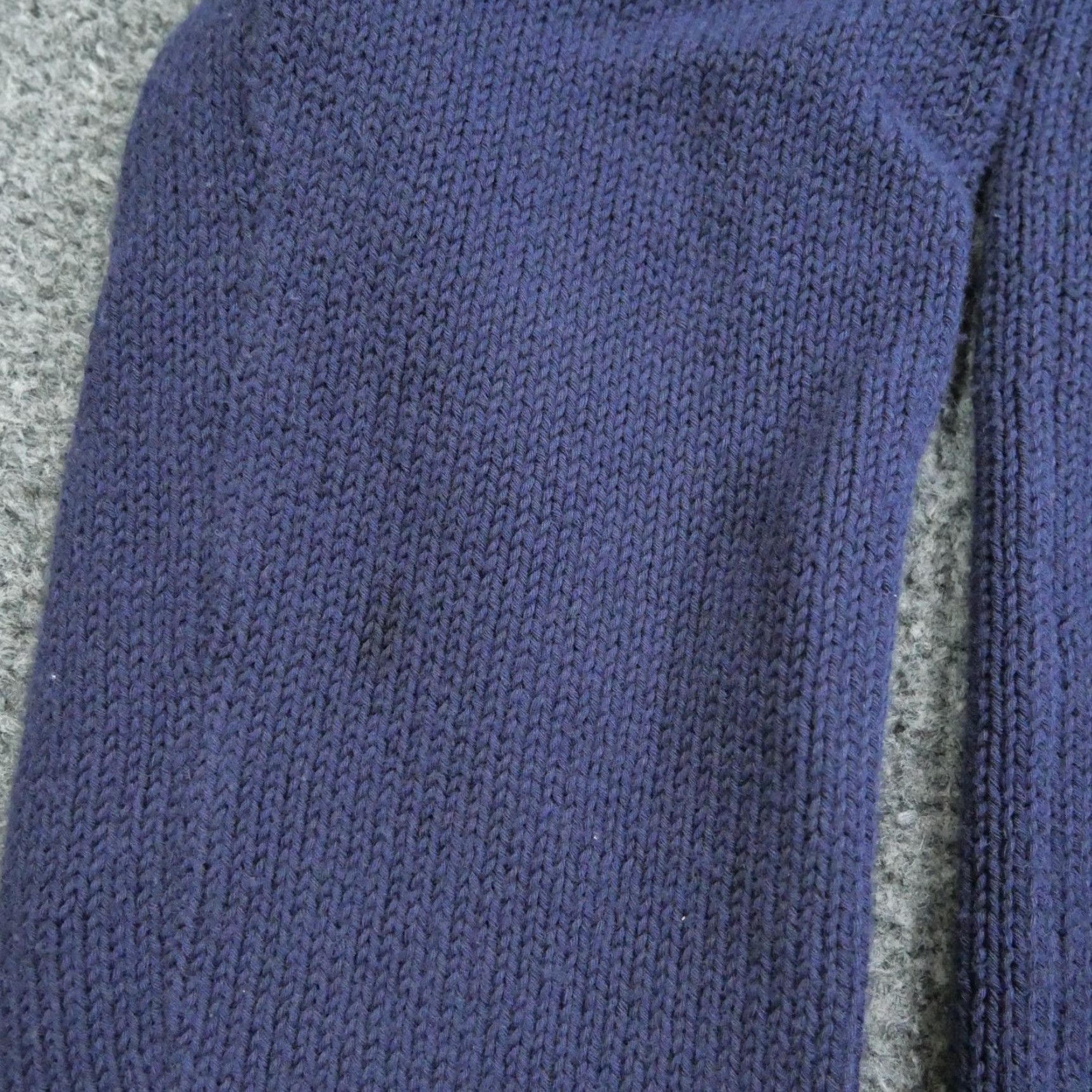 Polo Ralph Lauren VINTAGE Ralph Lauren Sport Cardigan Womens M Blue Button Pockets Crest Y2K Modern Knit Sweater Size M / US 6-8 / IT 42-44 - 5 Thumbnail