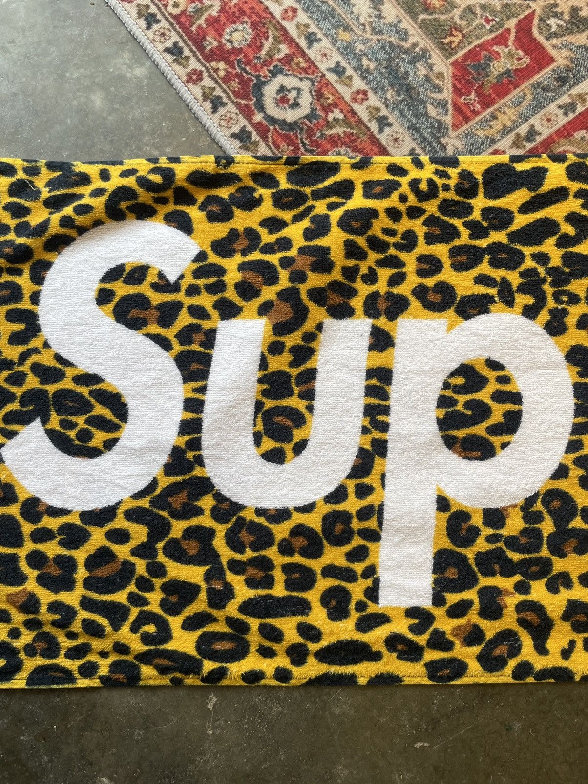 Supreme SUPREME LEOPARD TOWEL Size ONE SIZE - 7 Thumbnail