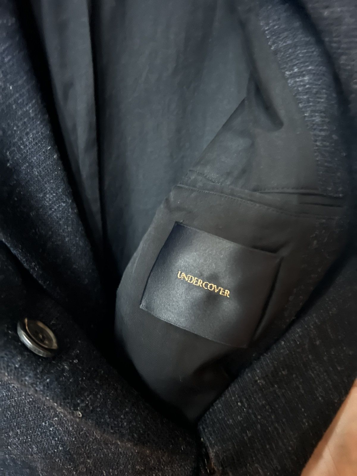 Undercover Double breasted blazer size 4 charcoal Size US XL / EU 56 / 4 - 3 Thumbnail