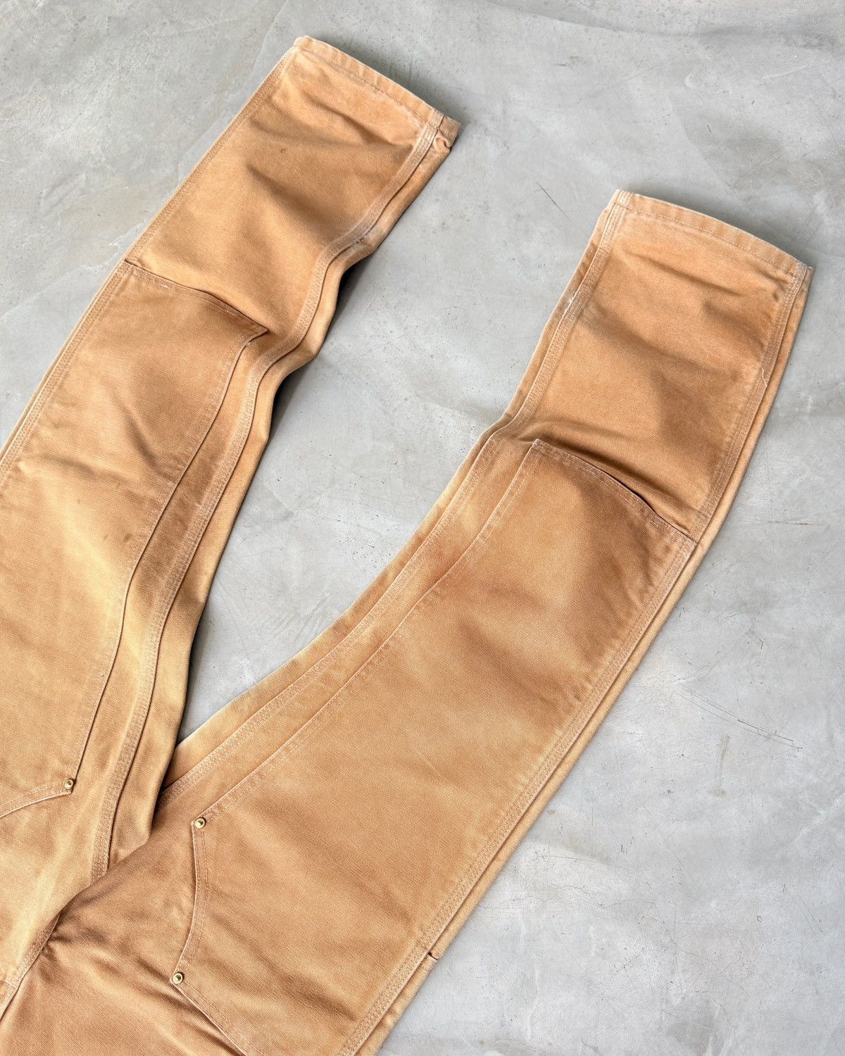 Carhartt VTG Carhartt Doubleknee B01 BRN ⭐️ Size US 29 - 11 Thumbnail