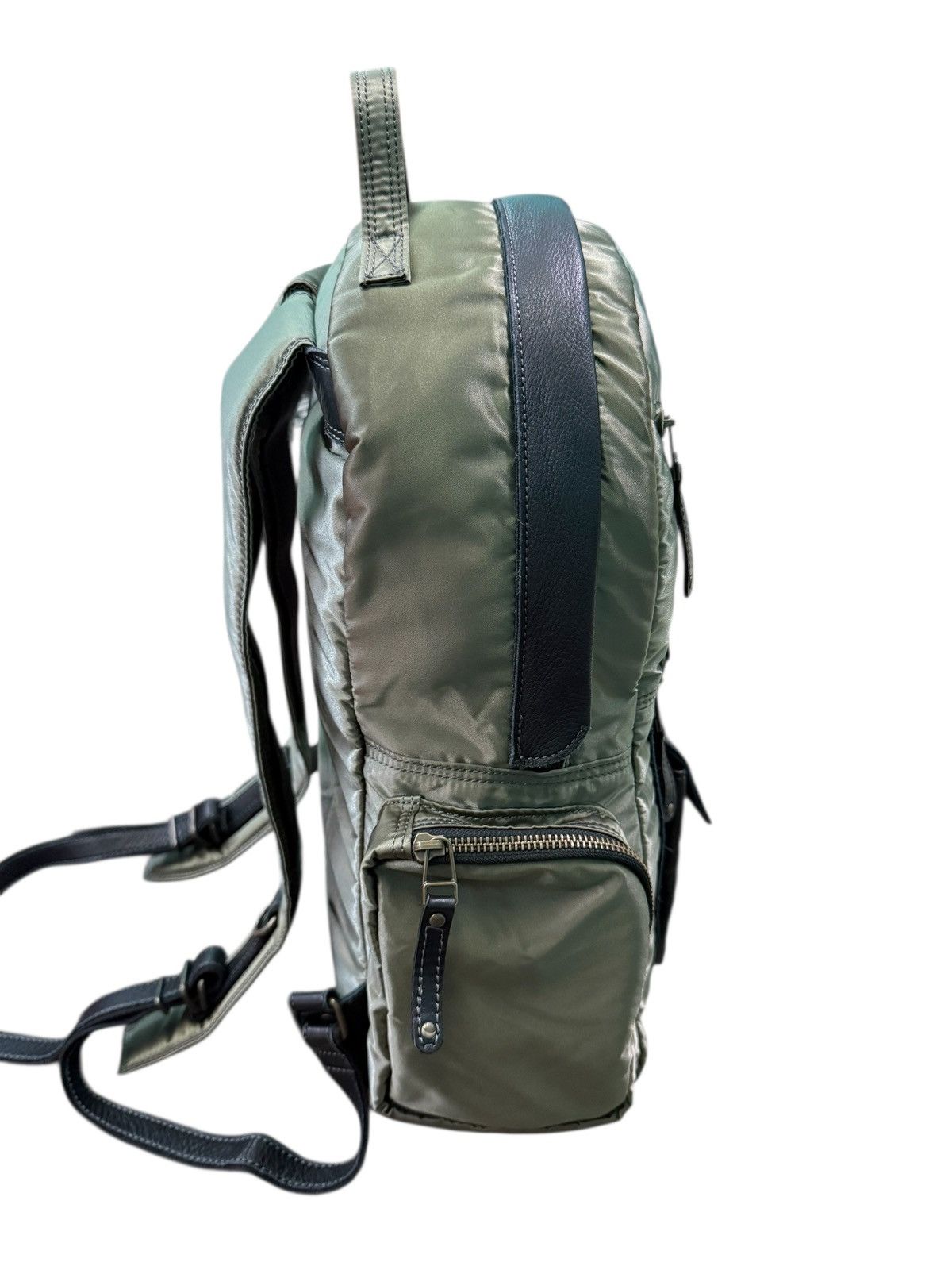 Japanese Brand RARE JYO ARVINISTA NYLON LEATHER BACKPACK Size ONE SIZE - 10 Thumbnail