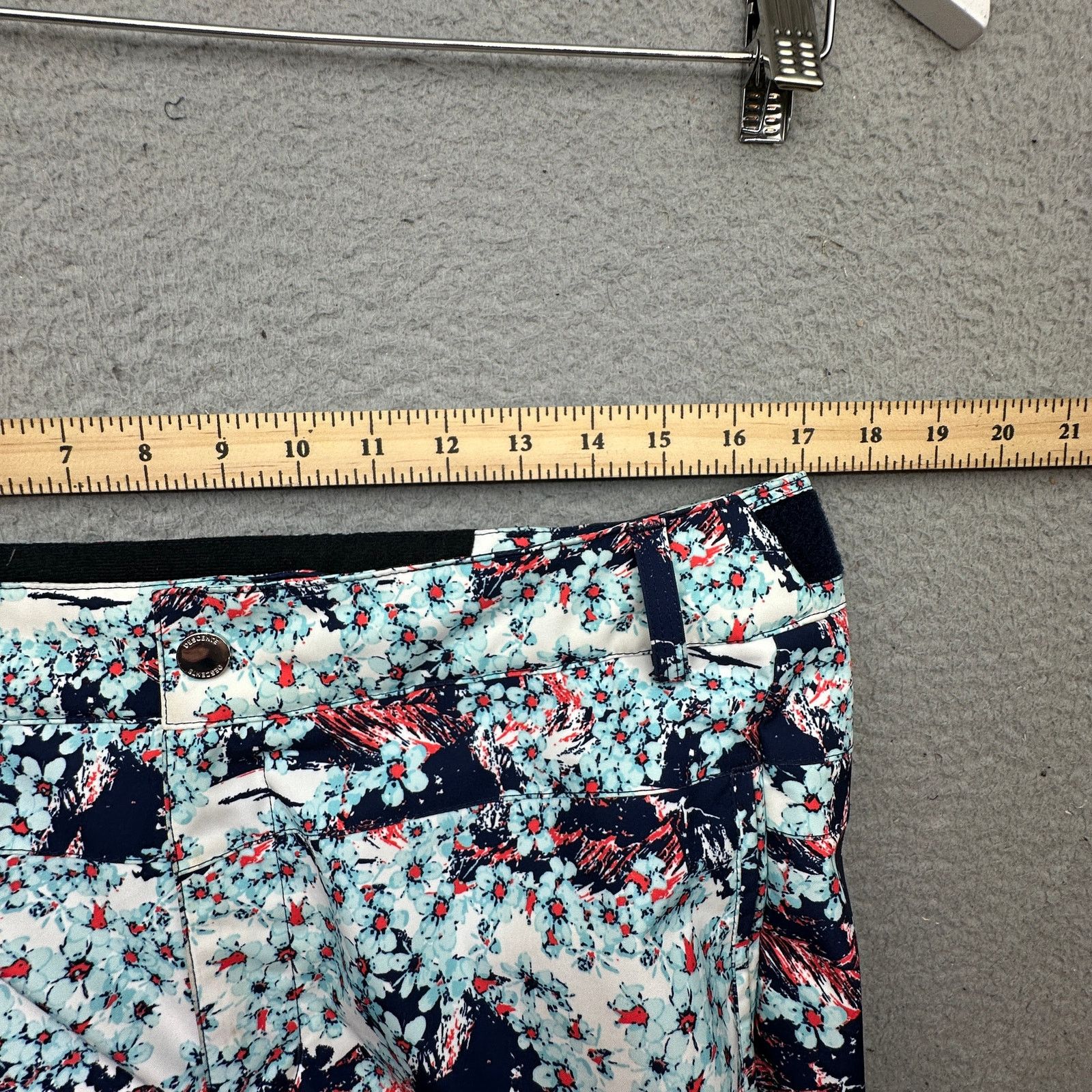 Descente Descente Norah Ski Snowboard Pants Womens 10 Floral 34x31 Size 32" / US 10 / IT 46 - 4 Thumbnail