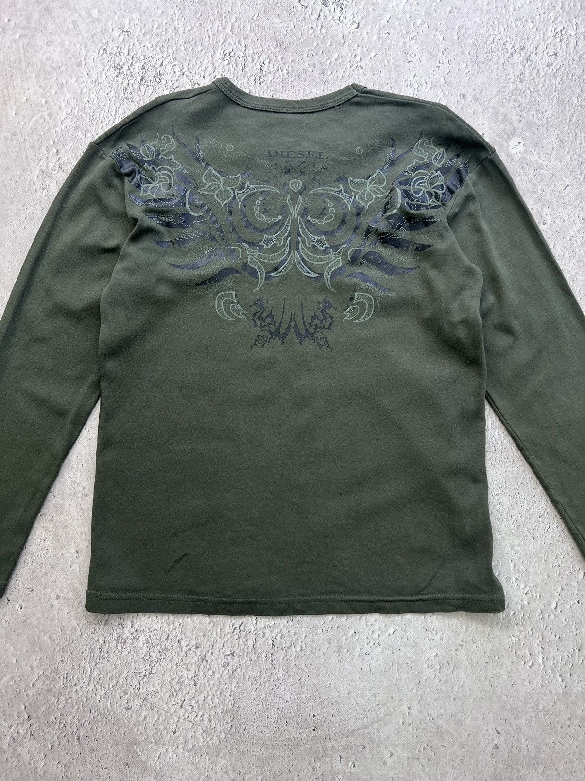 Avant Garde × Diesel × Vintage Vintage DIESEL y2k long sleeve 