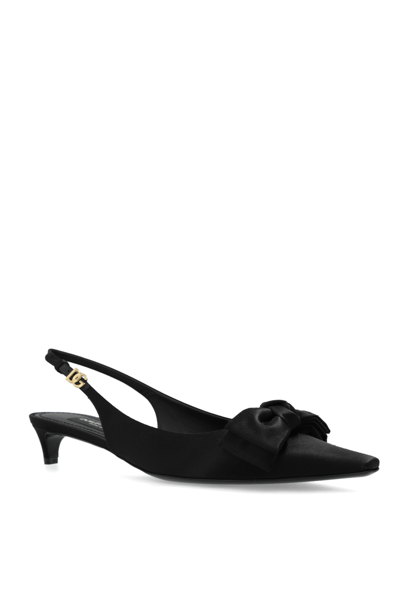 Dolce & Gabbana o1s22i1n0225 Slingback Pumps in Black Size US 8 / IT 38 - 4 Thumbnail