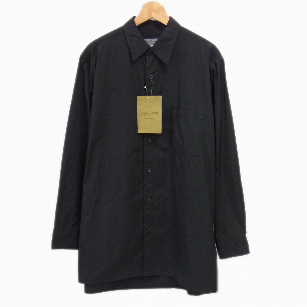 Yohji Yamamoto Yohji Yamamoto POUR HOMME 24SS Cotton Broadcloth Shirt Size US M / EU 48-50 / 2 - 1 Thumbnail