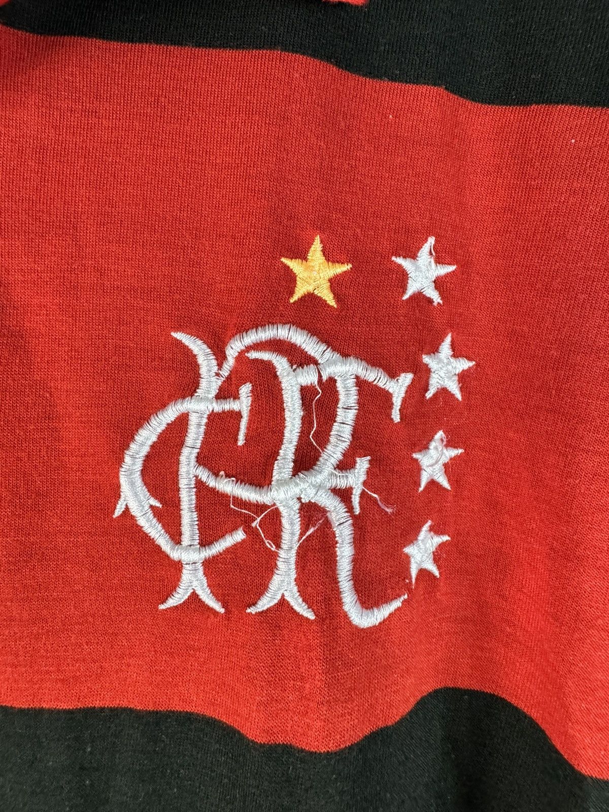Vintage Vintage 80s Flamengo Brazil Soccer Football Jersey Size US L / EU 52-54 / 3 - 5 Thumbnail