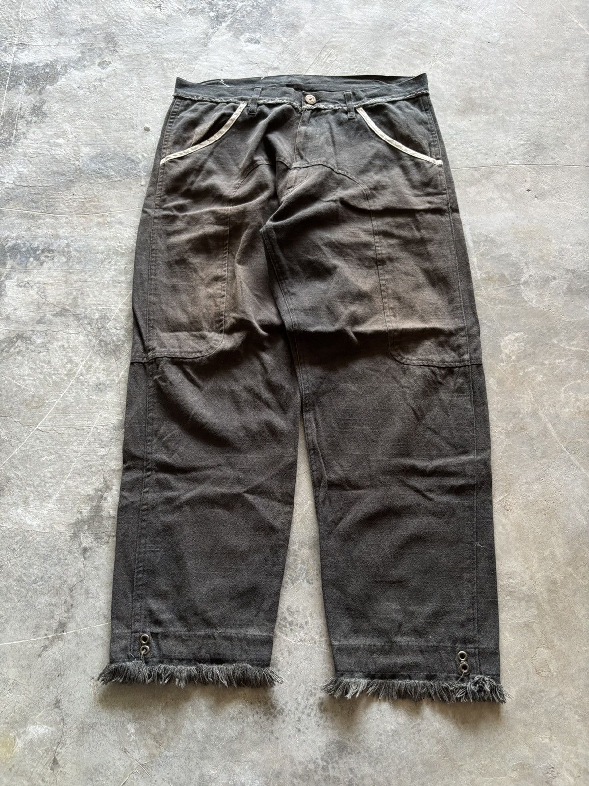 Sifury SIFURY japanese pant faded kapital style Size US 32 / EU 48 - 1 Thumbnail