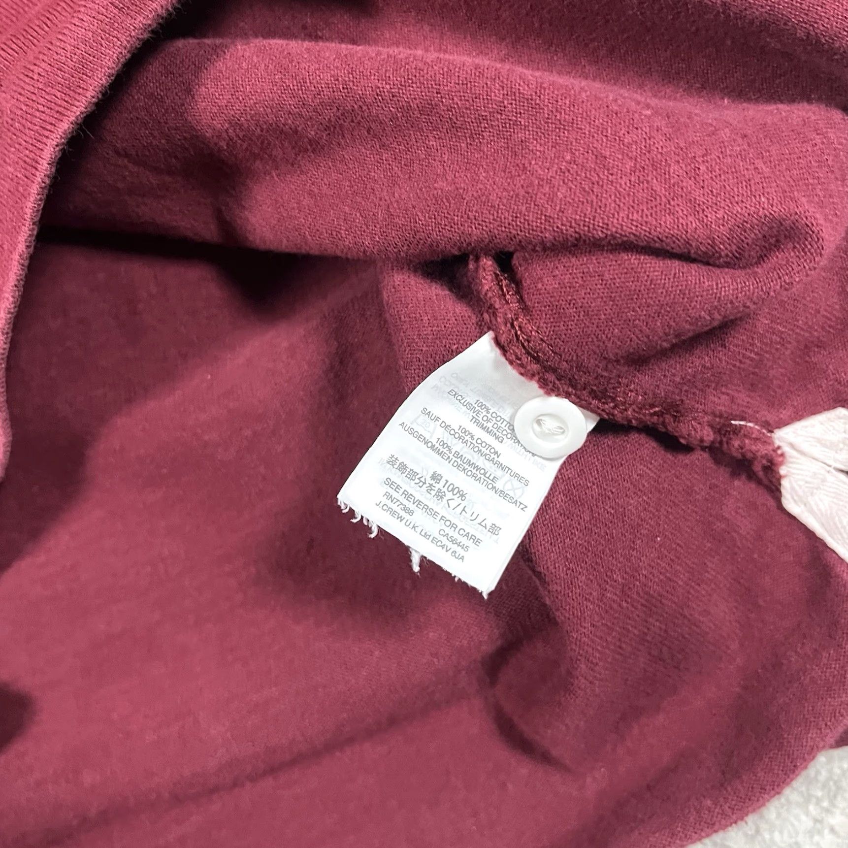 J.Crew J.CREW Polo Shirt Mens S Red Stripe Cotton Knit Short Sleeve Rugby Casual 90s Preppy N/A Size US S / EU 44-46 / 1 - 6 Thumbnail