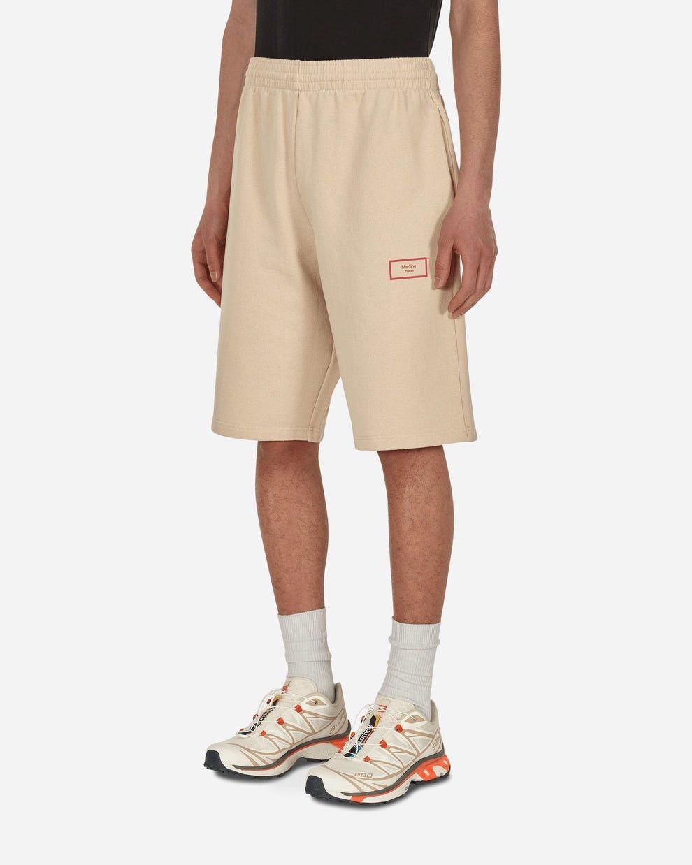 Martine Rose Box Logo Wide Leg Track Shorts Size US 28 / EU 44 - 2 Thumbnail