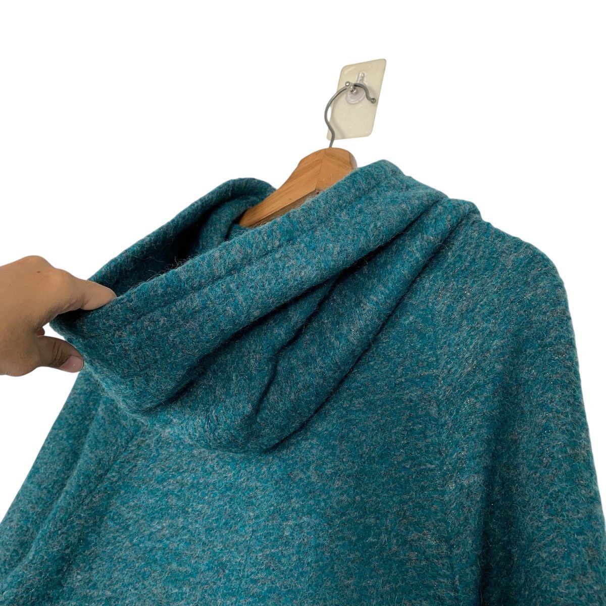 Japanese Brand Japanese Brand Dot and Stripes Hooded Long Jacket Size M / US 6-8 / IT 42-44 - 9 Thumbnail