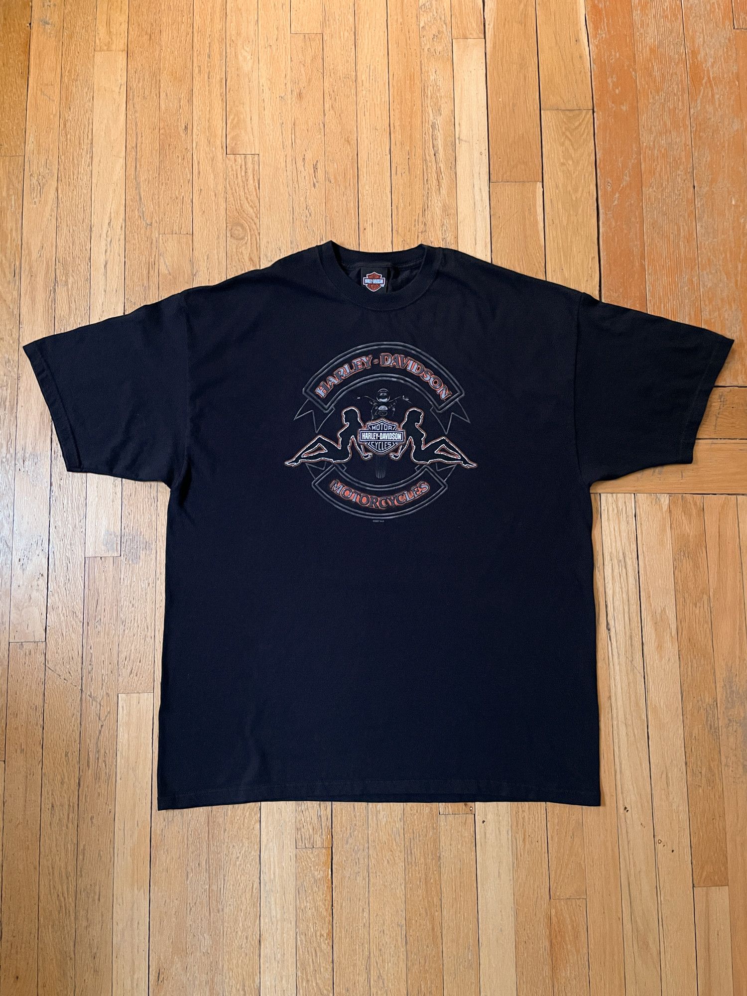 Harley Davidson 2007 Faded Harley Davidson Las Vegas Nevada T-Shirt Size US XXL / EU 58 / 5 - 2 Thumbnail