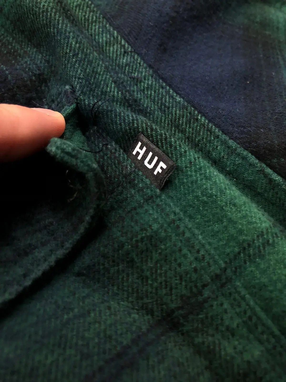 Huf HUF Worldwide Shirt Button Up Checkered Streetwear Big Logo Size US M / EU 48-50 / 2 - 5 Thumbnail