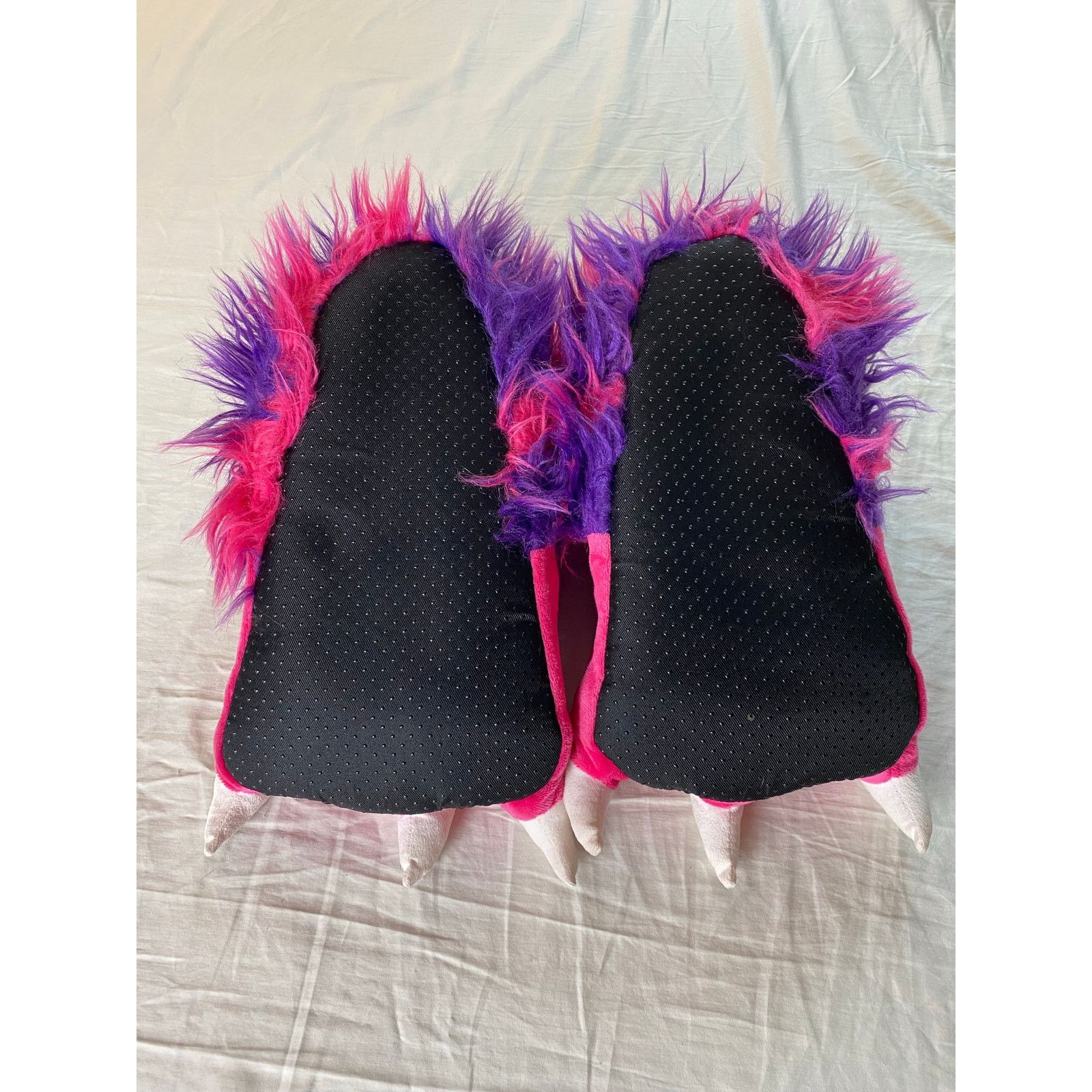 George NWOT Monster Toes Slippers, Sz L, Cosplay, Festival Size US 10 / IT 40 - 2 Thumbnail