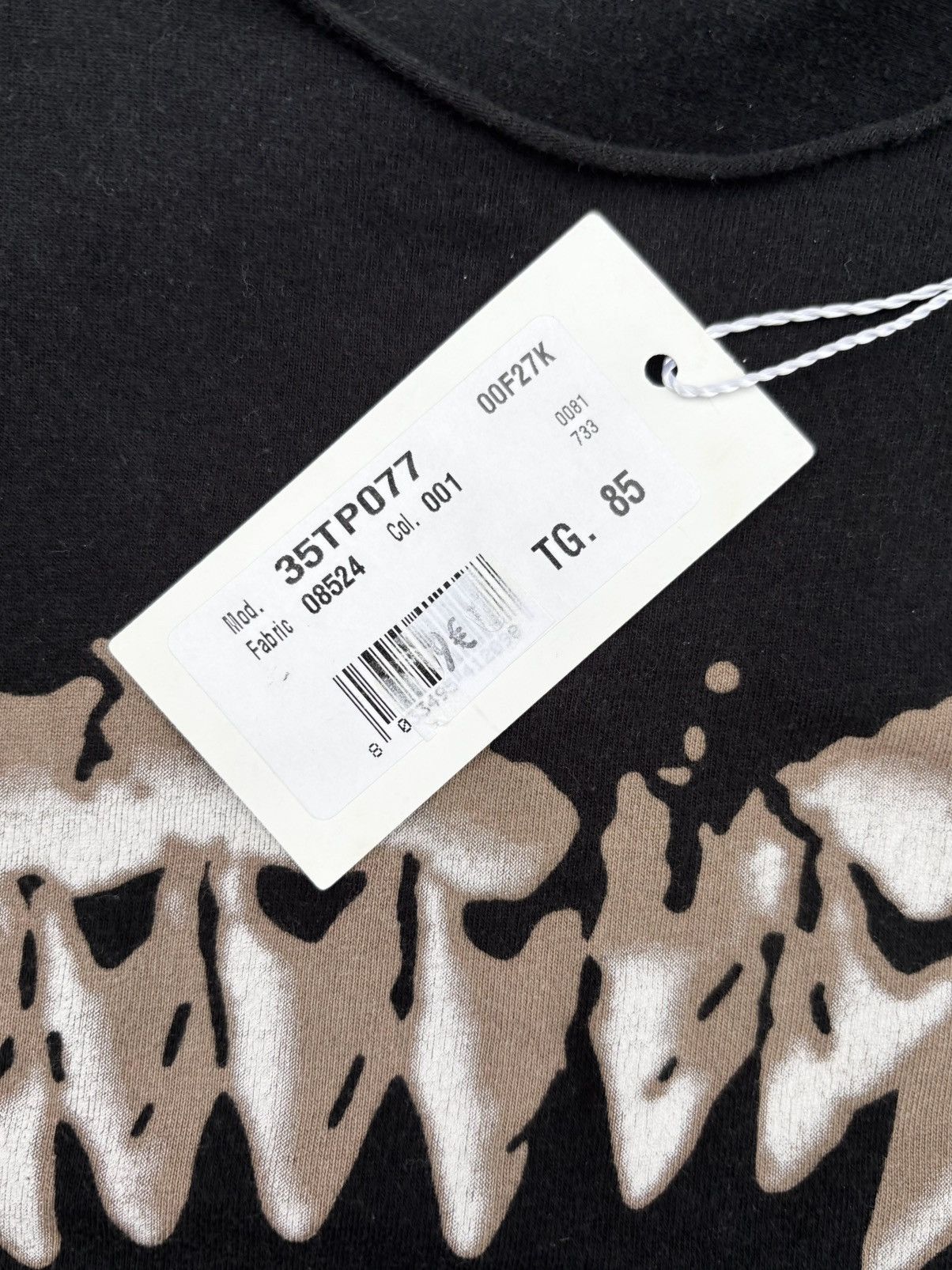 Martin Margiela SS08 deconstructed shark teeth tank top