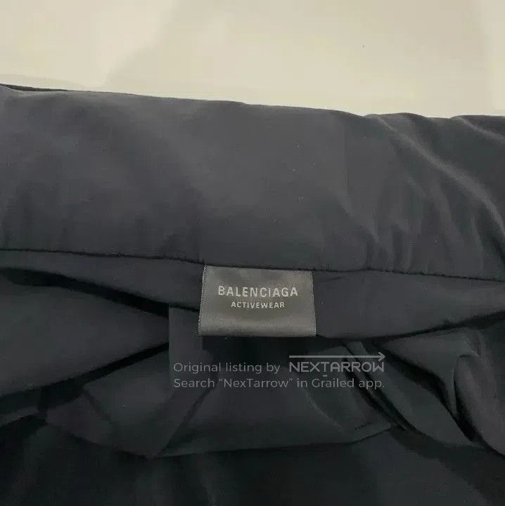 Balenciaga Balenciaga Black Logo Print Hooded Jacket. Size US M / EU 48-50 / 2 - 6 Thumbnail