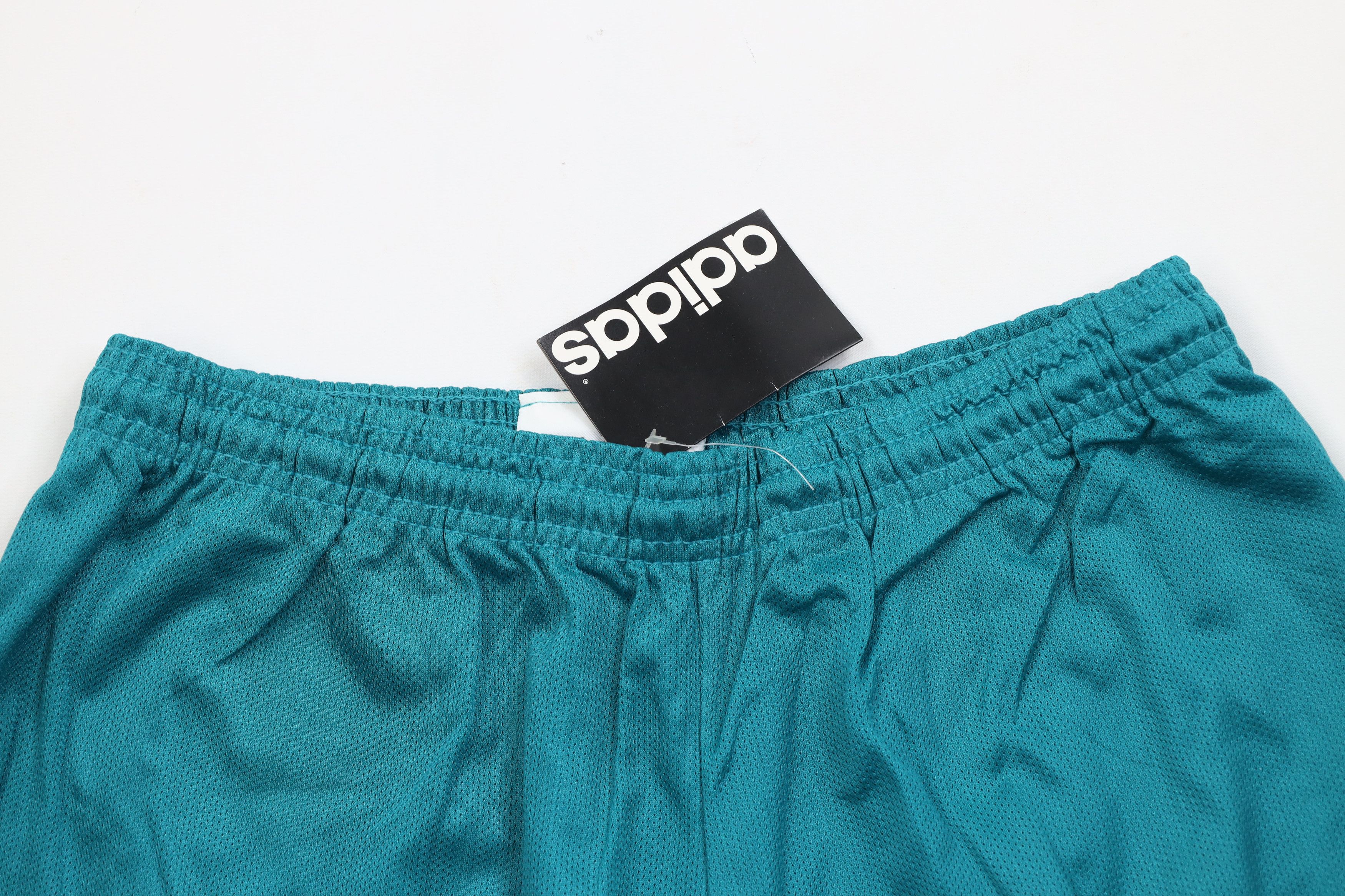 Vintage Deadstock Vintage 90s Adidas Above Knee Shorts Teal USA Size US 36 / EU 52 - 2 Thumbnail