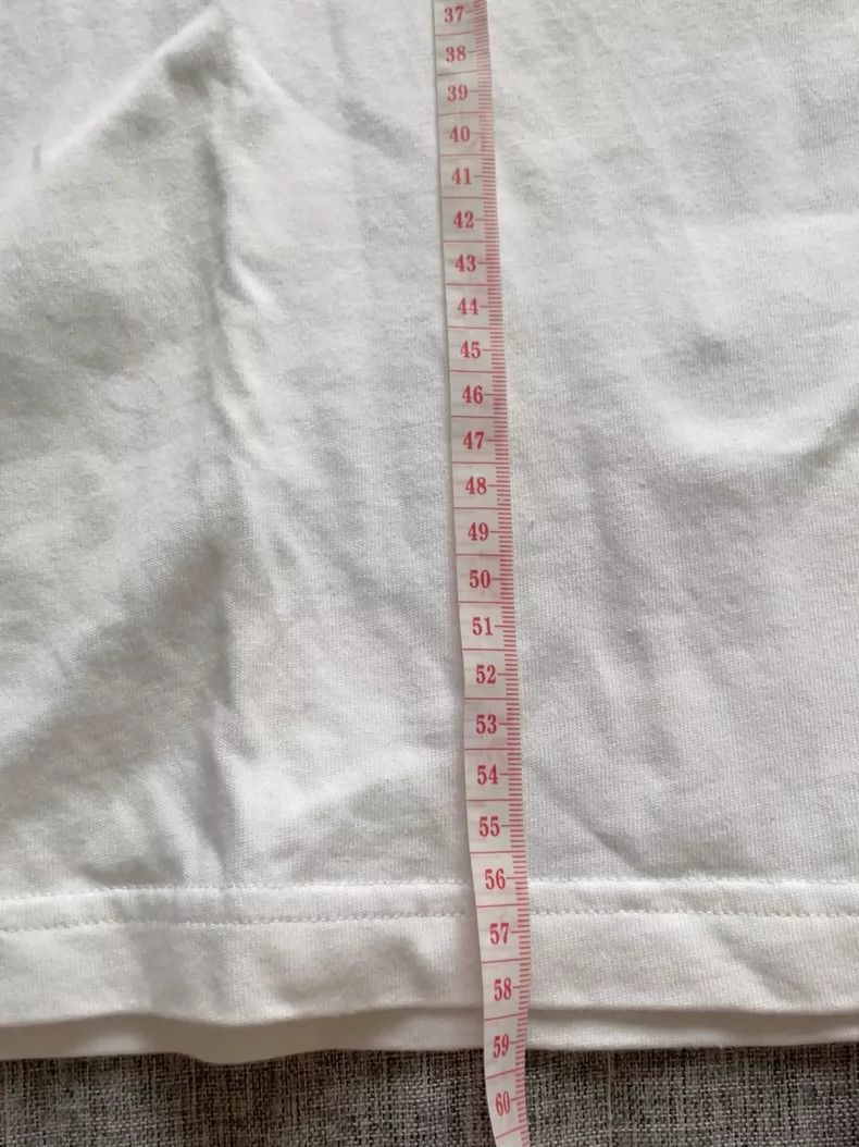 Balenciaga Balenciaga Letter Round Neck Short Sleeve Size US XL / EU 56 / 4 - 9 Thumbnail