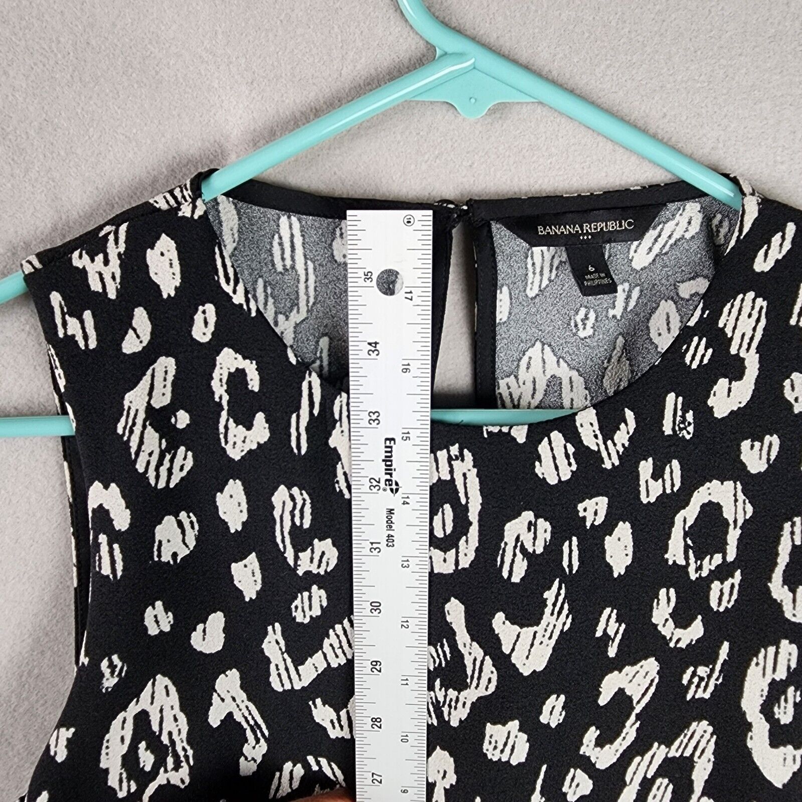 Banana Republic Banana Republic Animal Print Dress Sleeveless Flared Size 6 Size M / US 6-8 / IT 42-44 - 4 Thumbnail