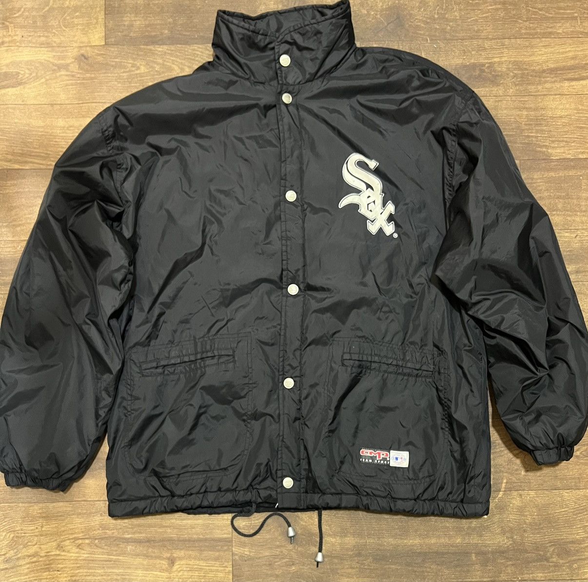 Other Vintage CMP Chicago White Sox Jacket Black MLB Style Size US XL / EU 56 / 4 - 6 Thumbnail