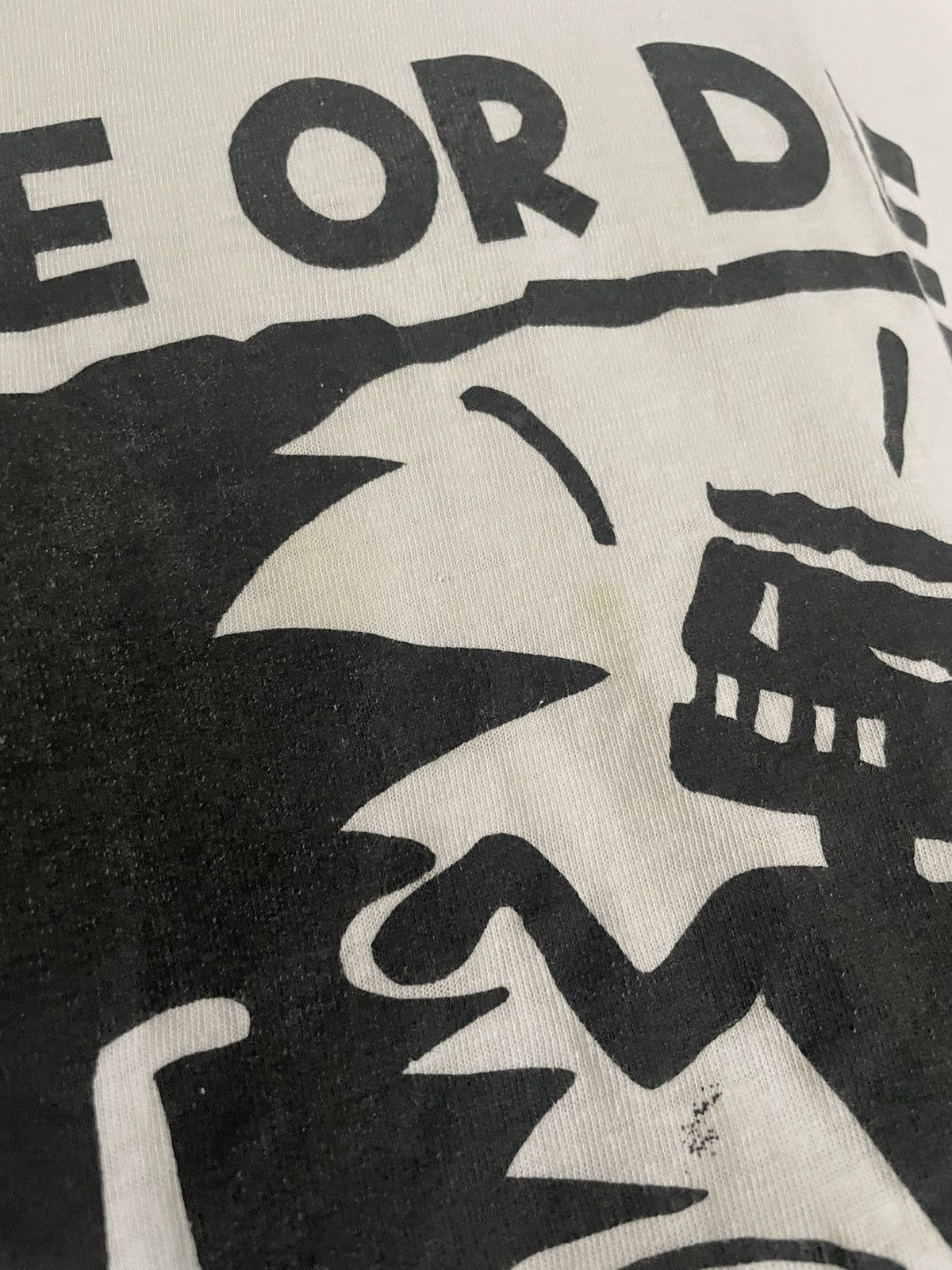 Keith Haring Vintage 90s Keith Haring Dance or Die NYC Tee Size US XL / EU 56 / 4 - 3 Thumbnail