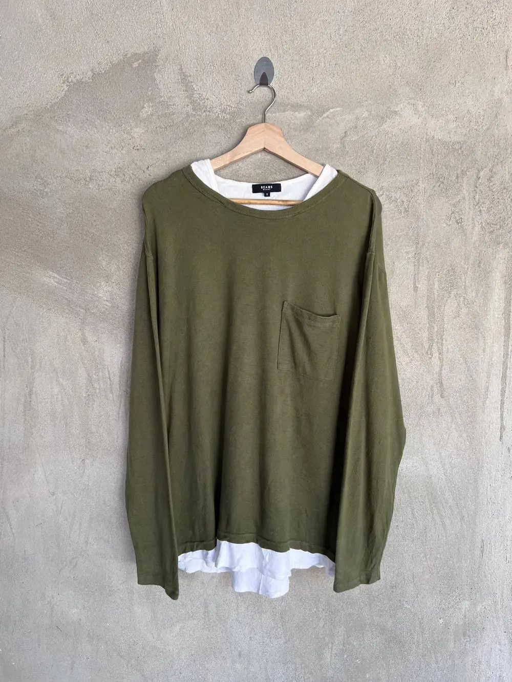 Beams Plus Beams Heart Plain Long Sleeve Size US S / EU 44-46 / 1 - 2 Thumbnail