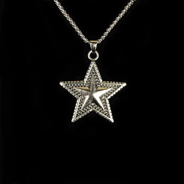 Jewelry Makihara x Maki Star Necklace Y2K Gothic Punk Chain Size ONE SIZE - 1 Thumbnail