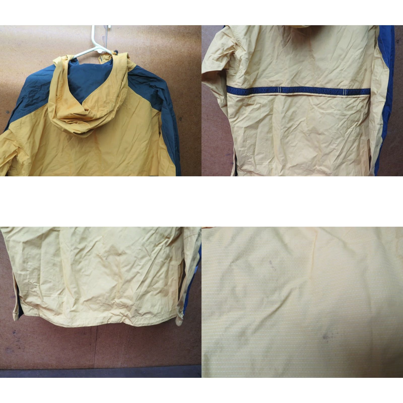 Vintage Columbia Windbreaker Jacket Ladies L Yellow 1/4 Zip Zipper Geometric Princess Casual NYLON Outer Shell Vintage No Size L / US 10 / IT 46 - 8 Thumbnail