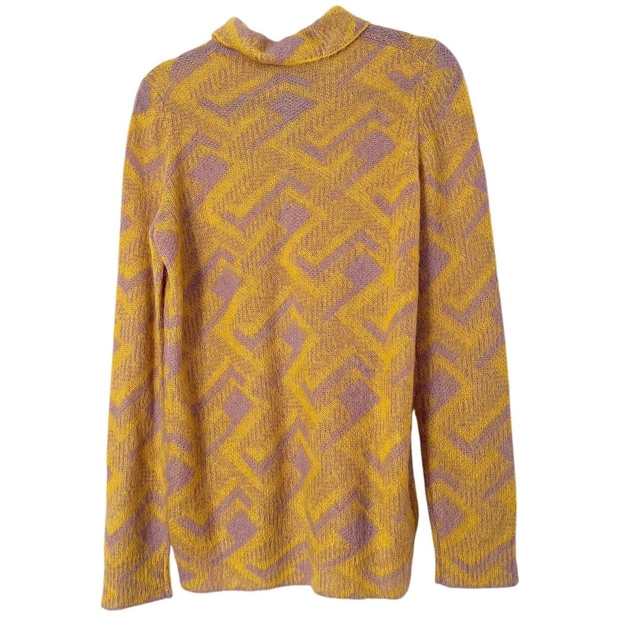 Prada Prada NWT Women's Mohair Polo Multicolor Sweater Size L / US 10 / IT 46 - 2 Thumbnail
